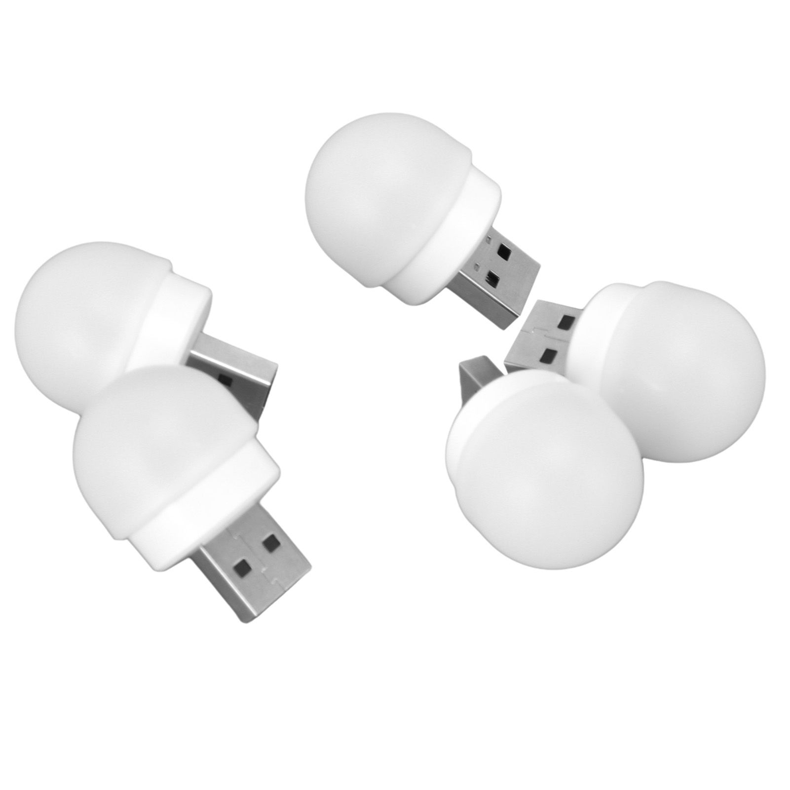 5pcs USB Night Lights Plug In Energy Saving Eye Protection Mini LED Bulb for view 5