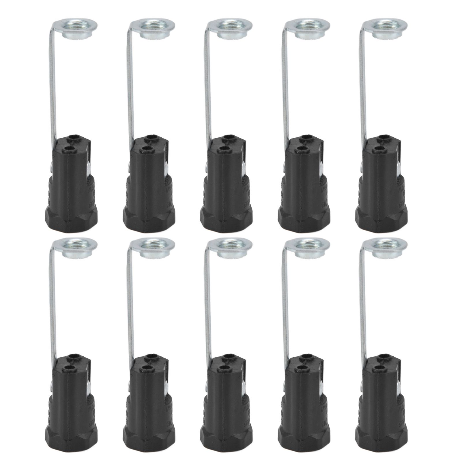 10PCS 125V E12 Lamp Holder E12 Hanging Light Lampholder Lamp Base for view 2