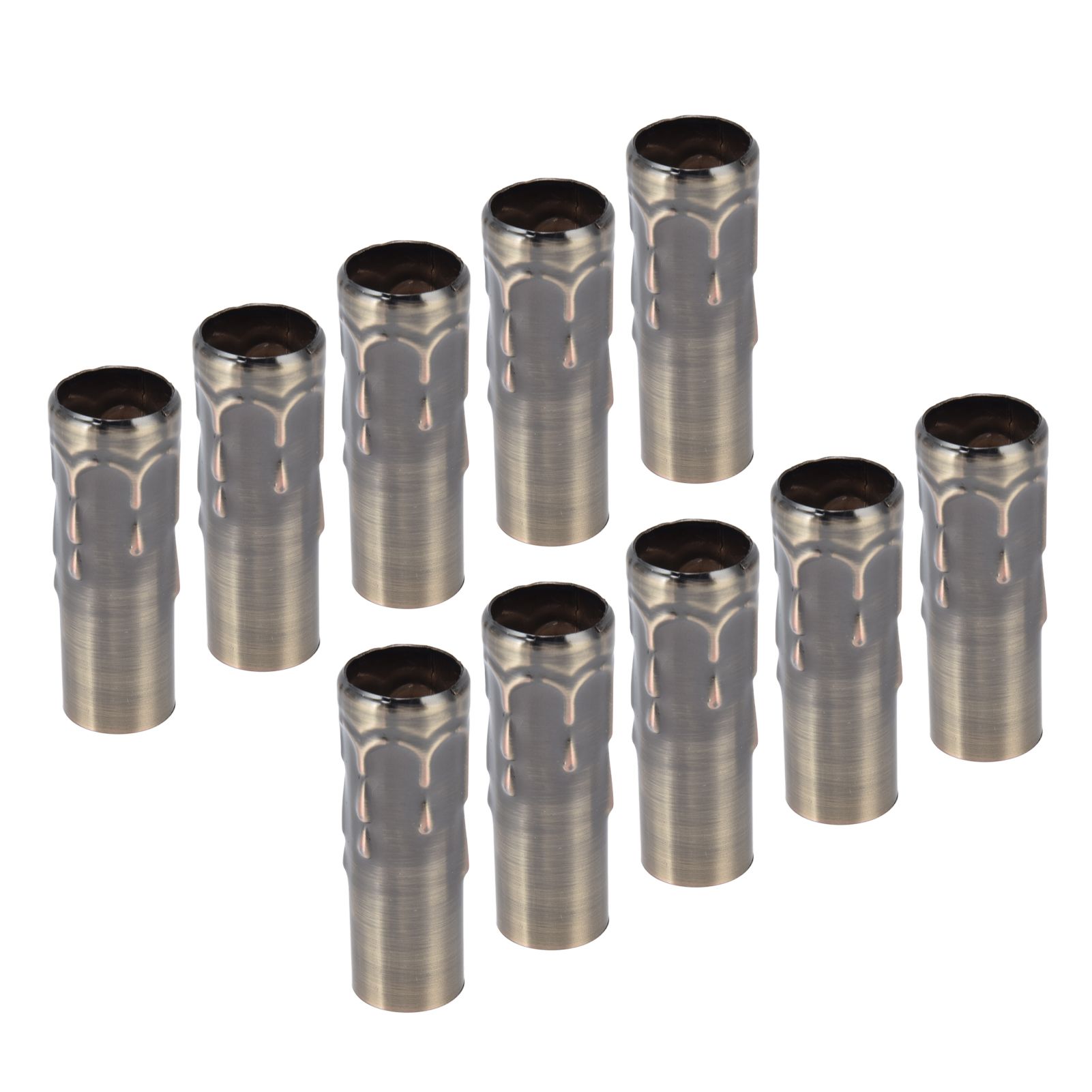 10Pcs E14 Metal Tube for Candle Lamp Holder Lamp Base Lighting Accessories view 2