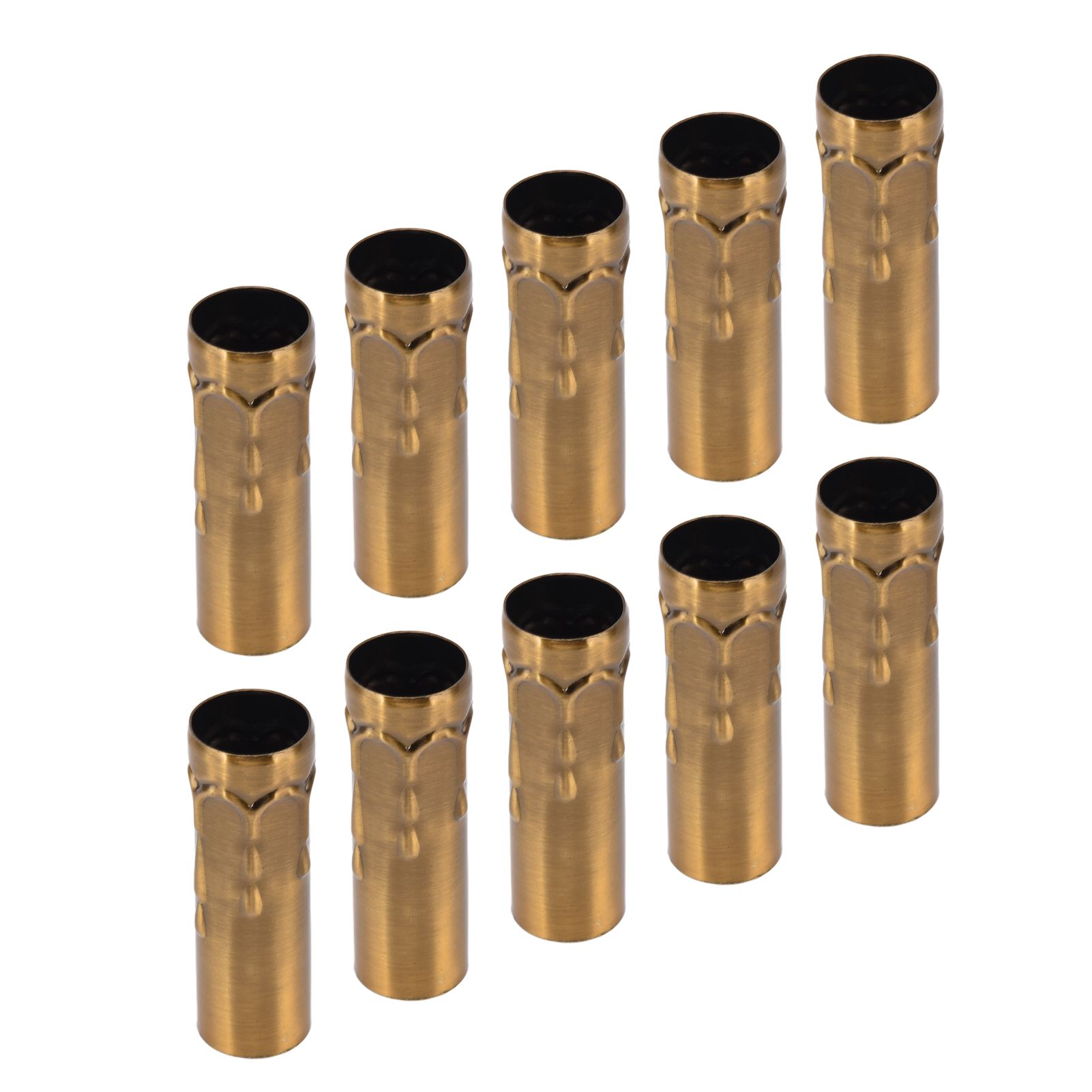 10Pcs E14 Metal Tube for Candle Lamp Holder Lamp Base Lighting Accessories view 2
