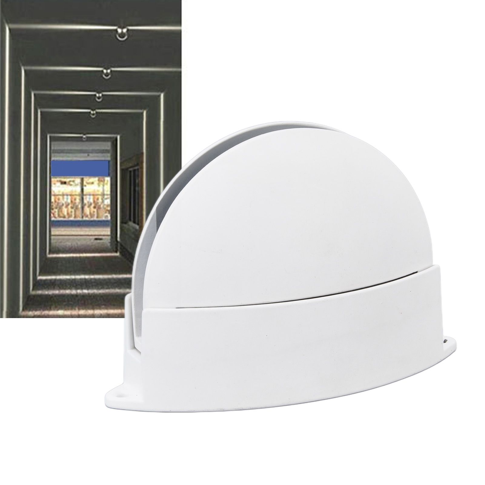 Window Sill Lamp 180° Luminous Semicircular LED Wall Light for Hallway view 11