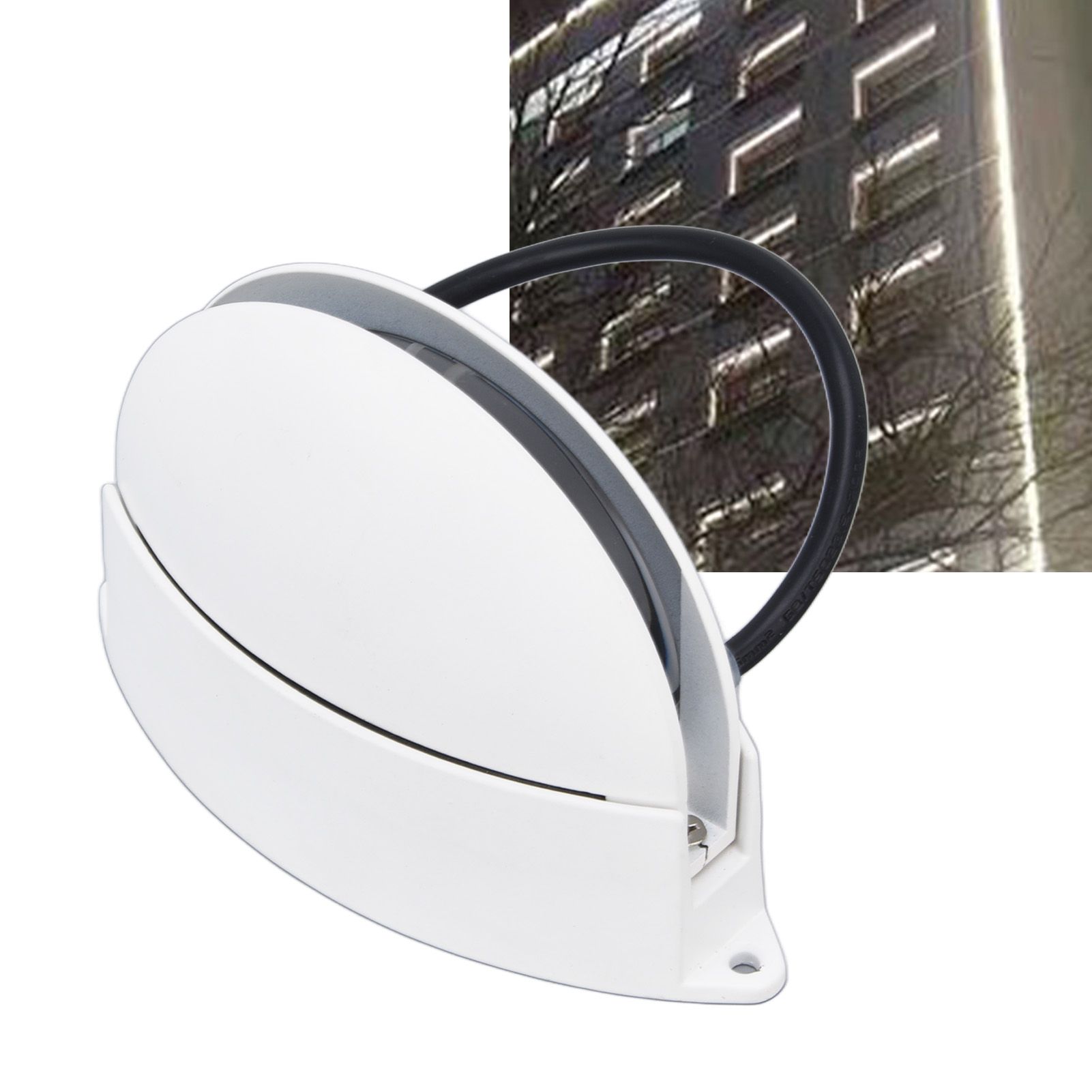 Window Sill Lamp 180° Luminous Semicircular LED Wall Light for Hallway view 12