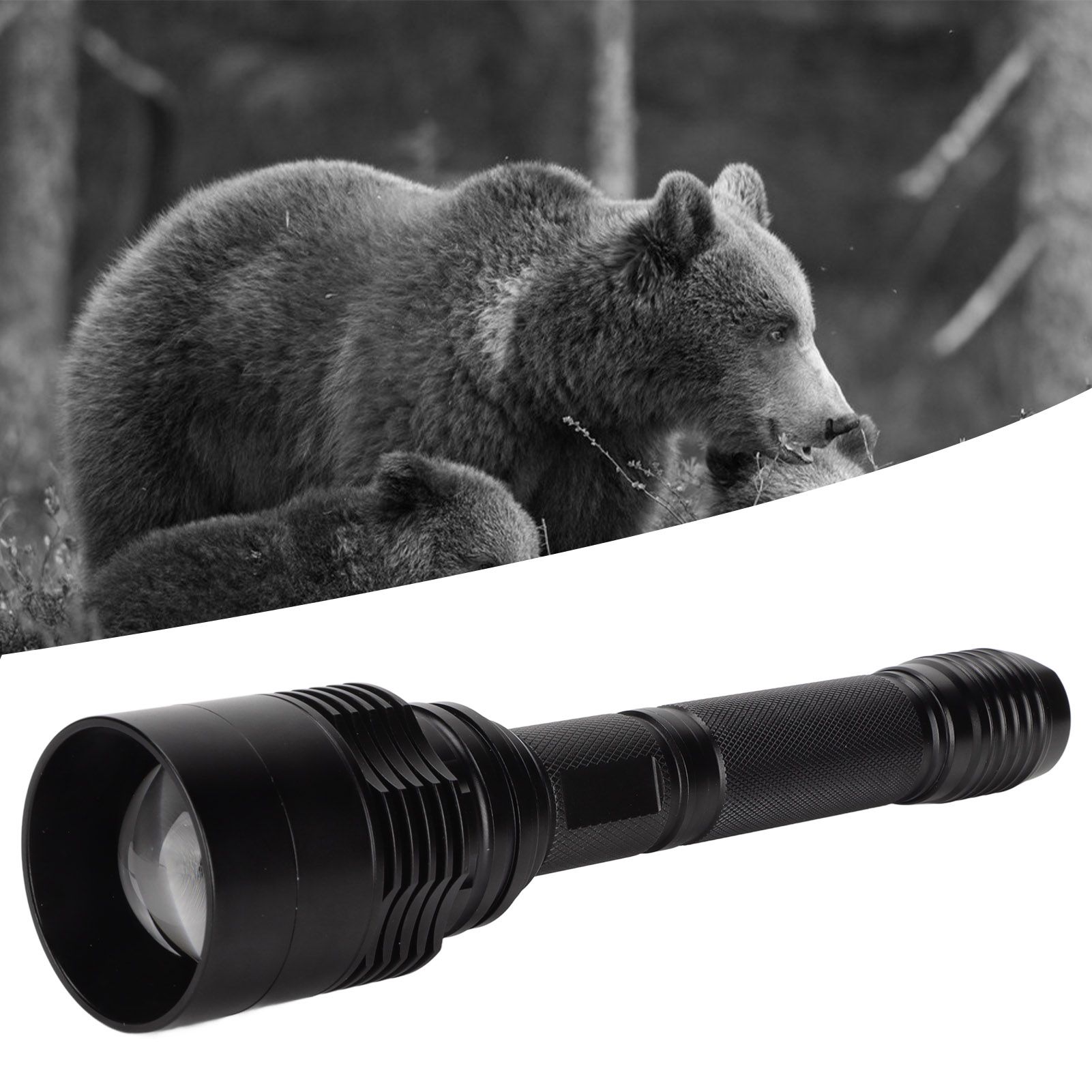 IR Flashlight Telescopic Focusing Infrared Flashlight 850nm LED Night Vision view 12