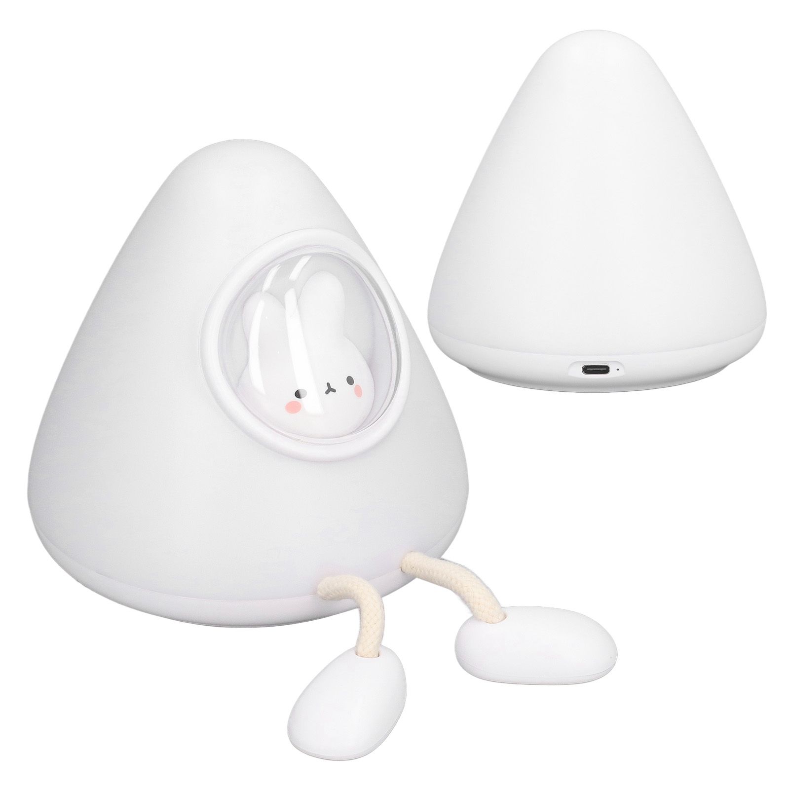 Kids Night Light Space Capsule Design Cute Soft Warm Light Dual Mode Easy view 10