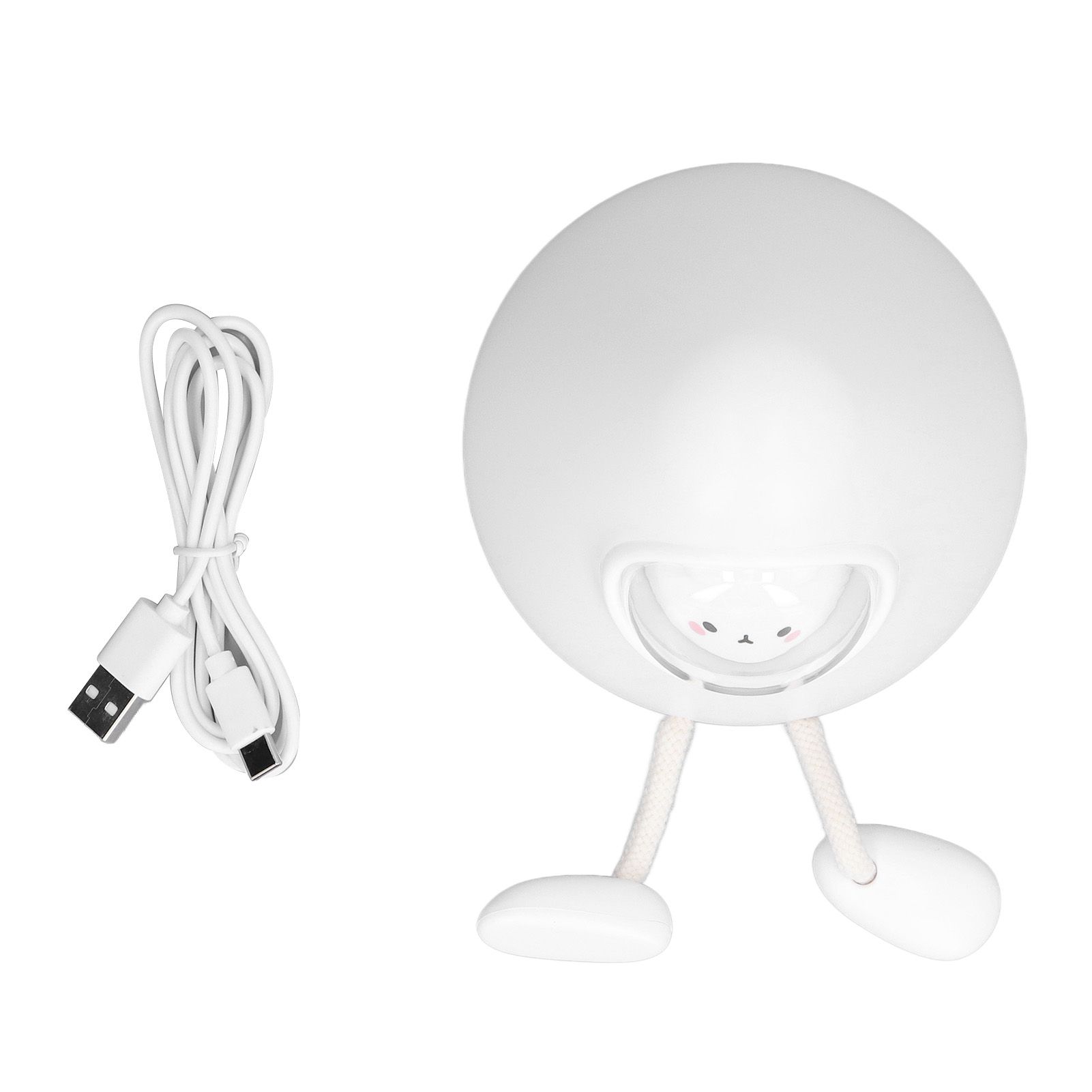 Kids Night Light Space Capsule Design Cute Soft Warm Light Dual Mode Easy view 15