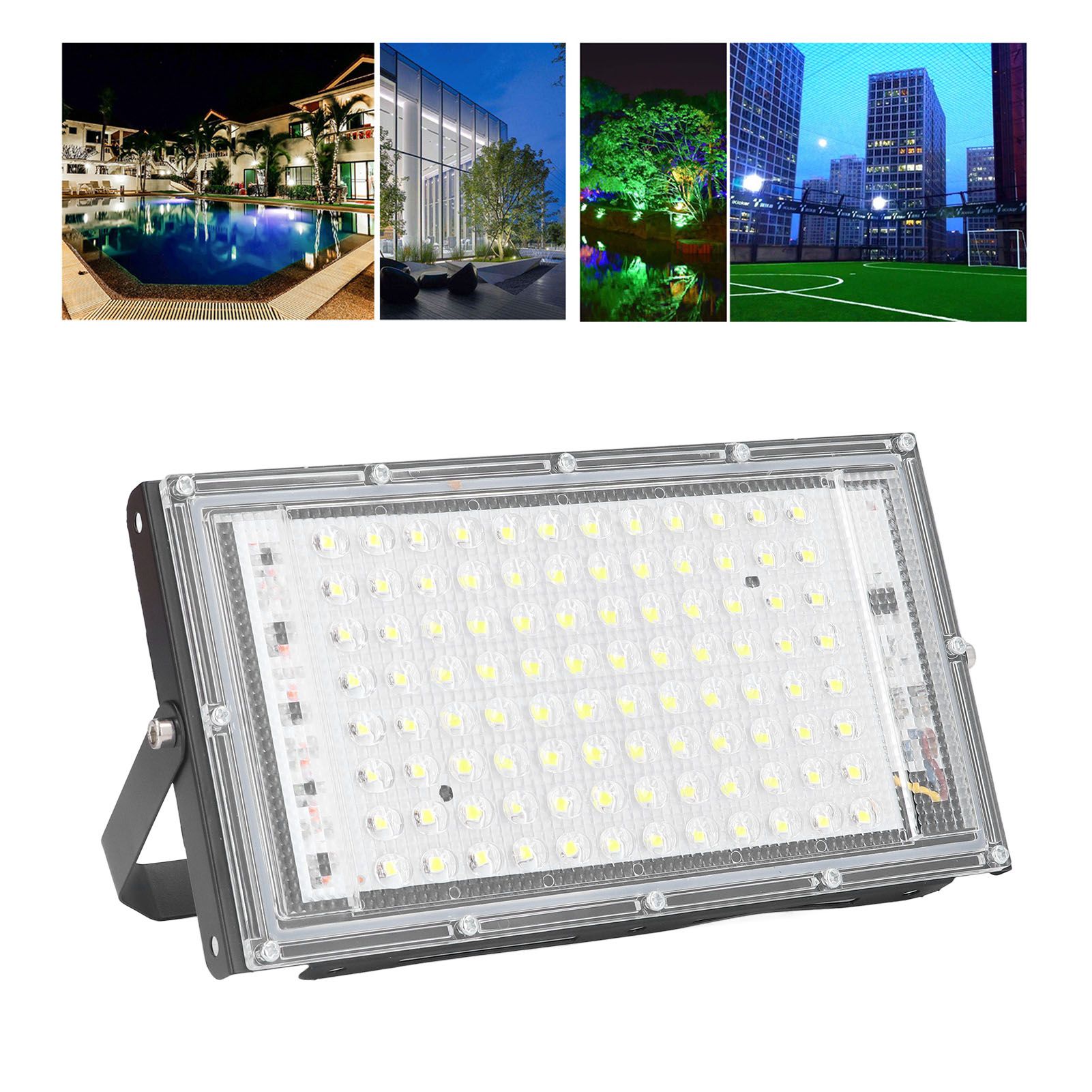 100W LED Flood Light Super Bright 10000 Luminous 120° Beam Angle Flood Light view 11