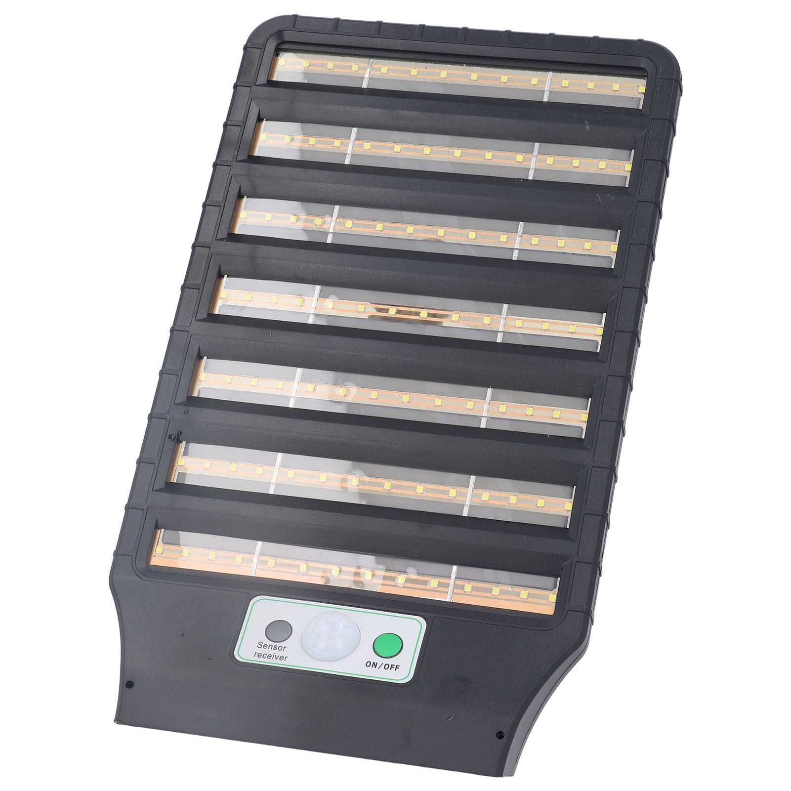 IP65 Solar Street Light 3 Modes 98 LEDs 2200LM Human Body Induction 100W Solar view 6
