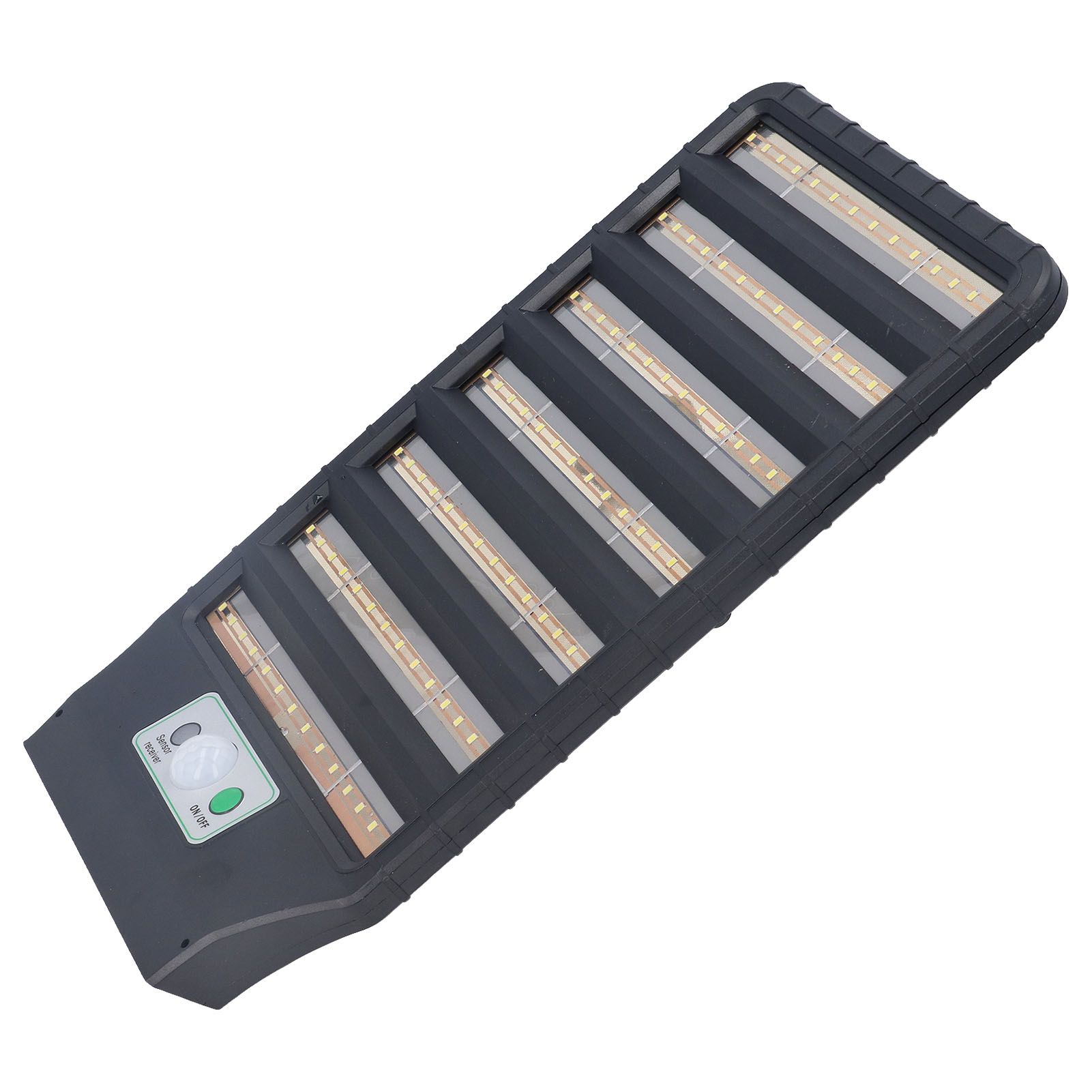 IP65 Solar Street Light 3 Modes 98 LEDs 2200LM Human Body Induction 100W Solar view 9
