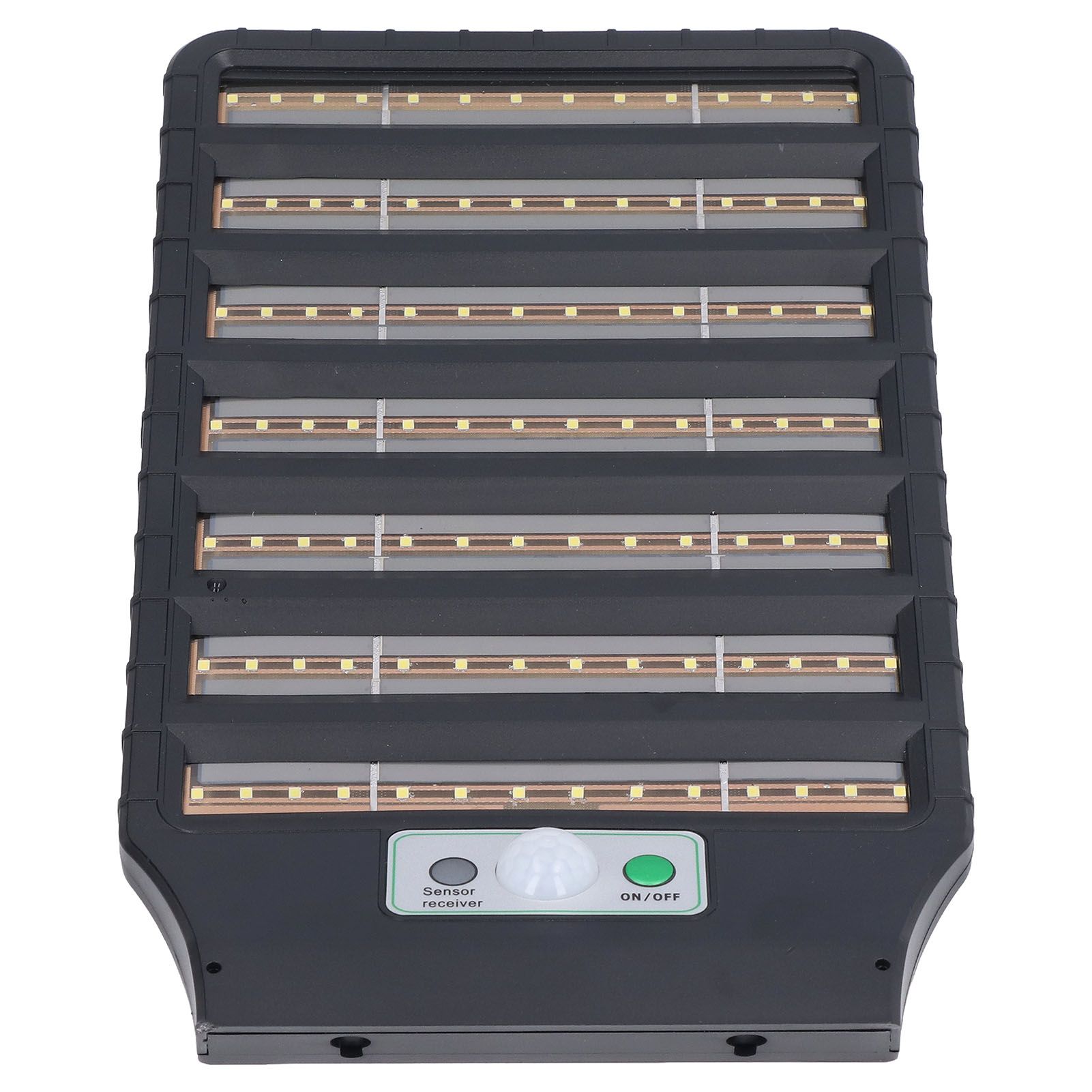 IP65 Solar Street Light 3 Modes 98 LEDs 2200LM Human Body Induction 100W Solar view 10