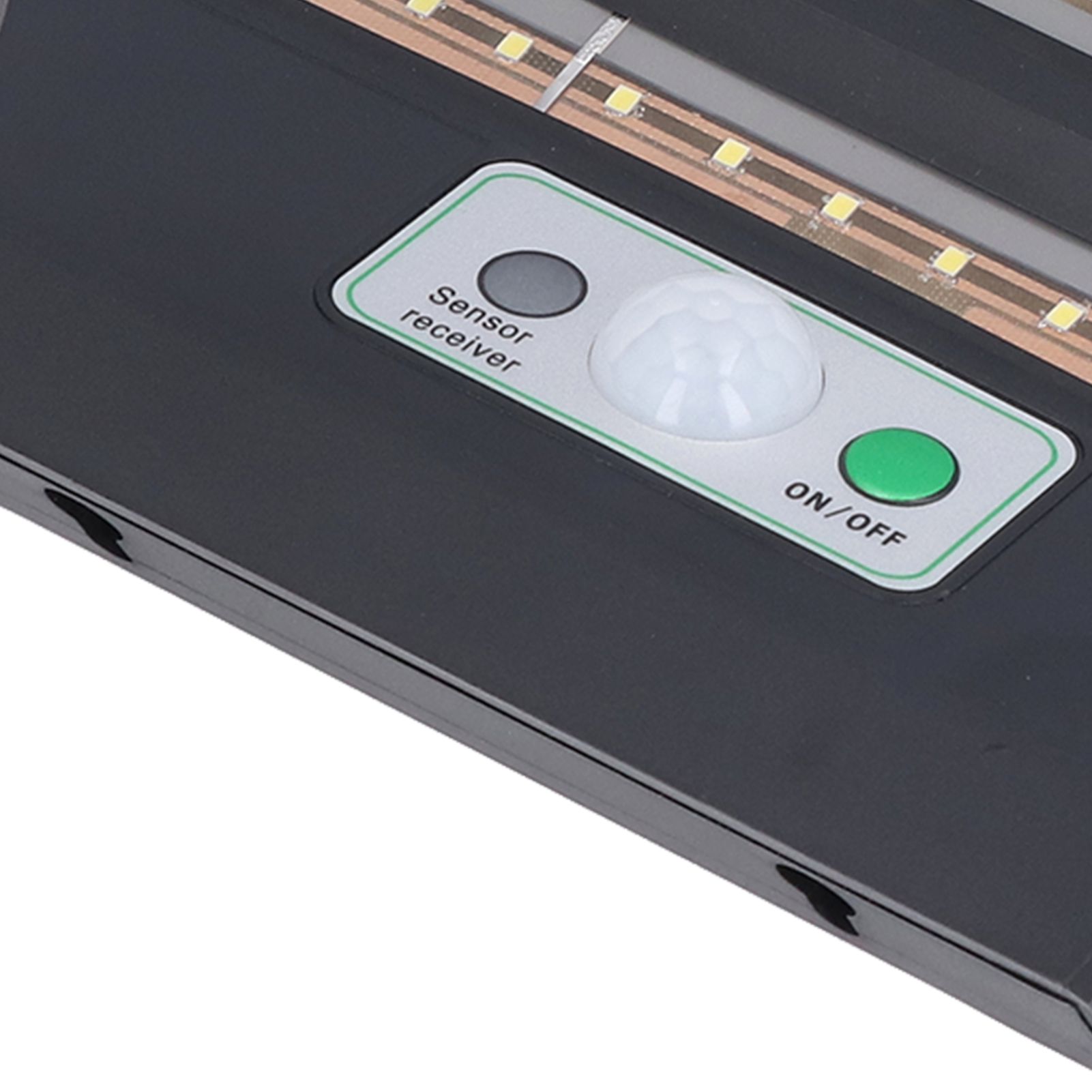 IP65 Solar Street Light 3 Modes 98 LEDs 2200LM Human Body Induction 100W Solar view 14