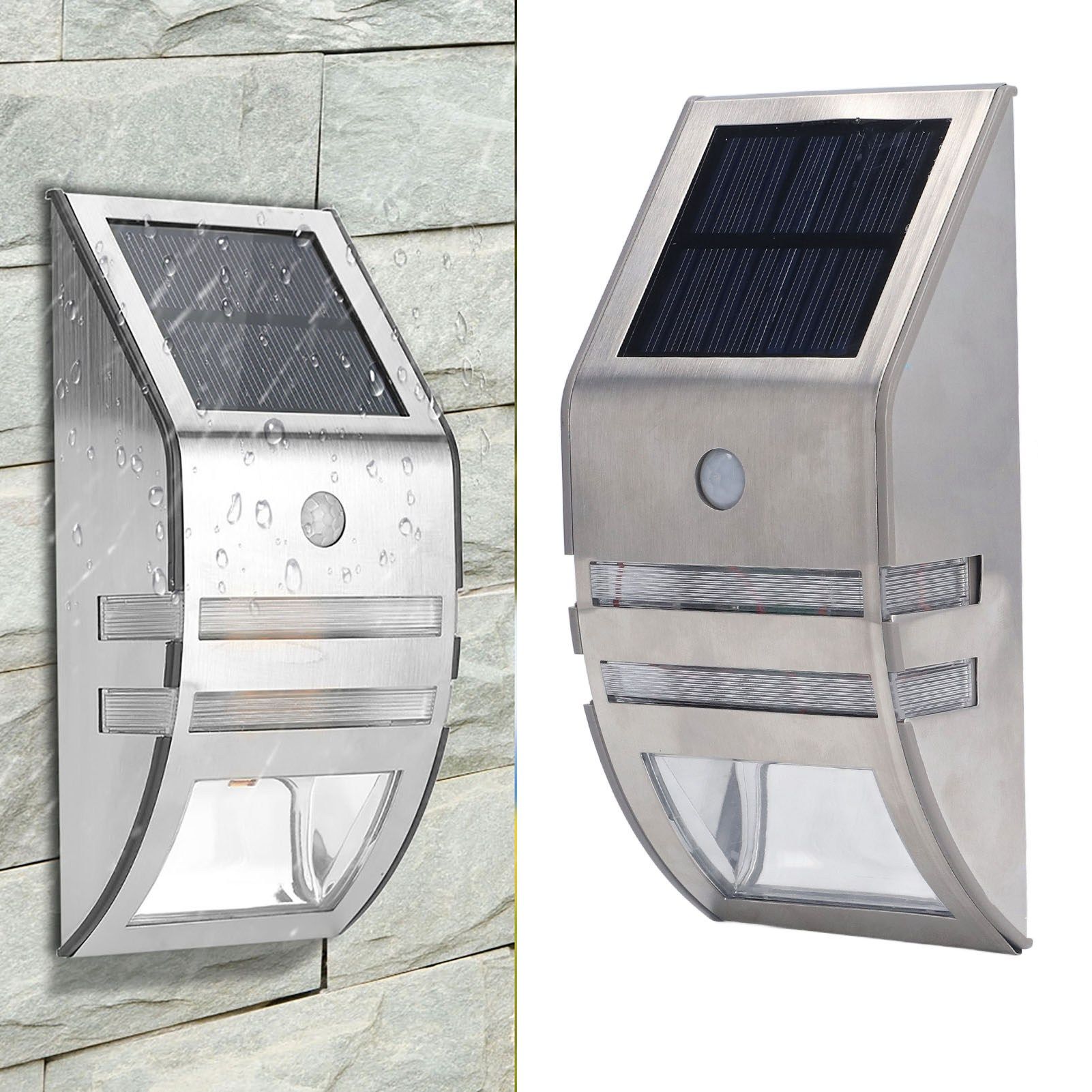 Solar Wall Lamp PIR Human Body Induction High Sensitivity White Light 40LM view 12