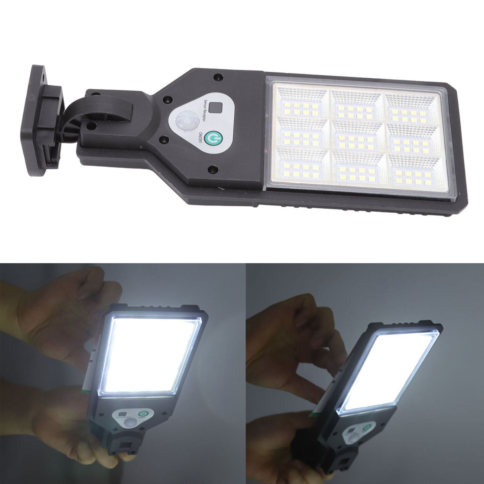 Solar Wall Light IP65 Waterproof 72LED Motion Sensor Wall Lamp for Porch view 12