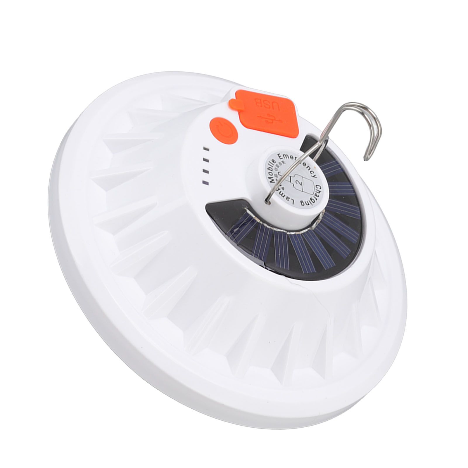 Solar Emergency Light IP65 Waterproof 60 LEDs USB Rechargeable Camping Light view 3