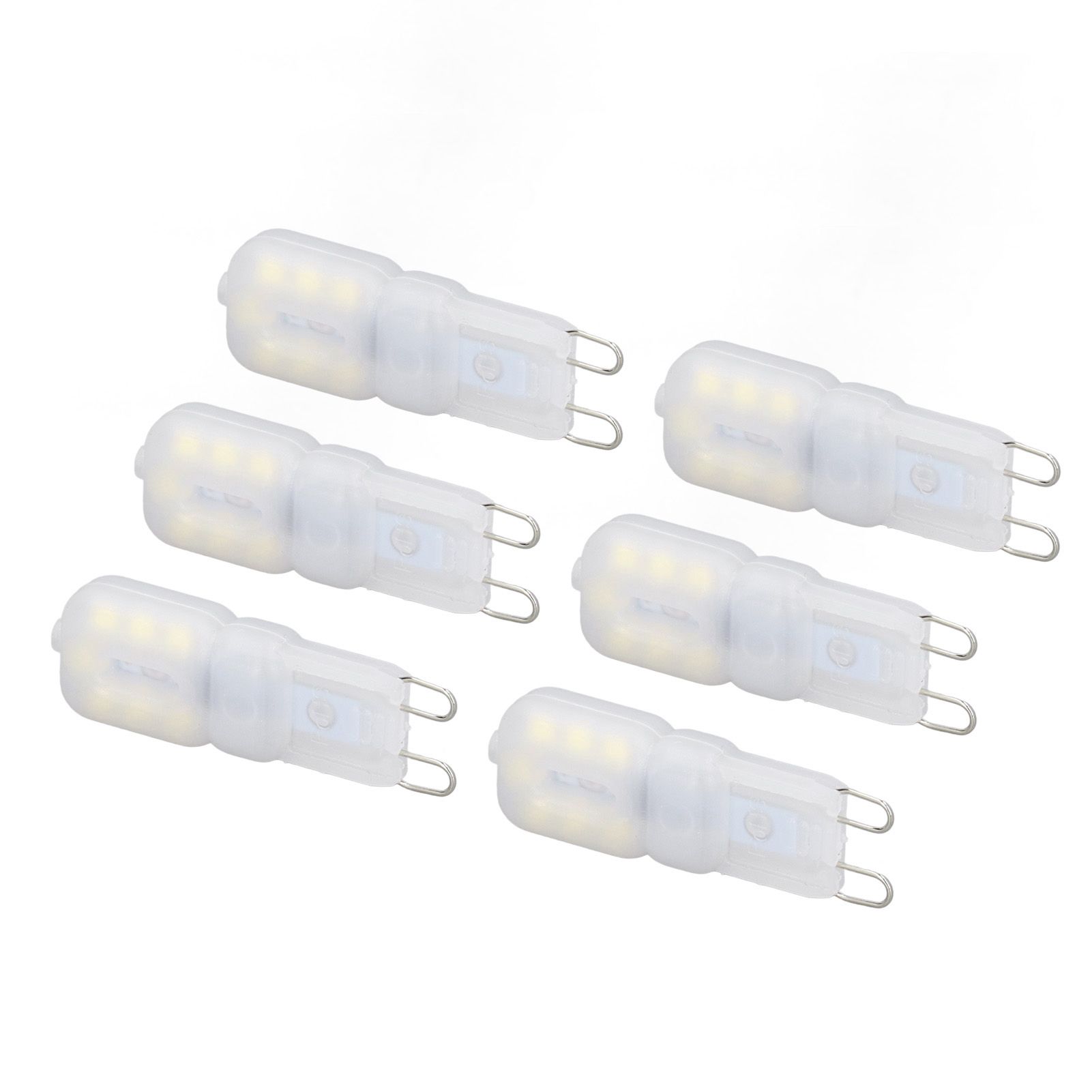 6Pcs G9 LED Light Bulbs Dimmable 3W Energy Saving 360 Degree Light Light Bulb view 4