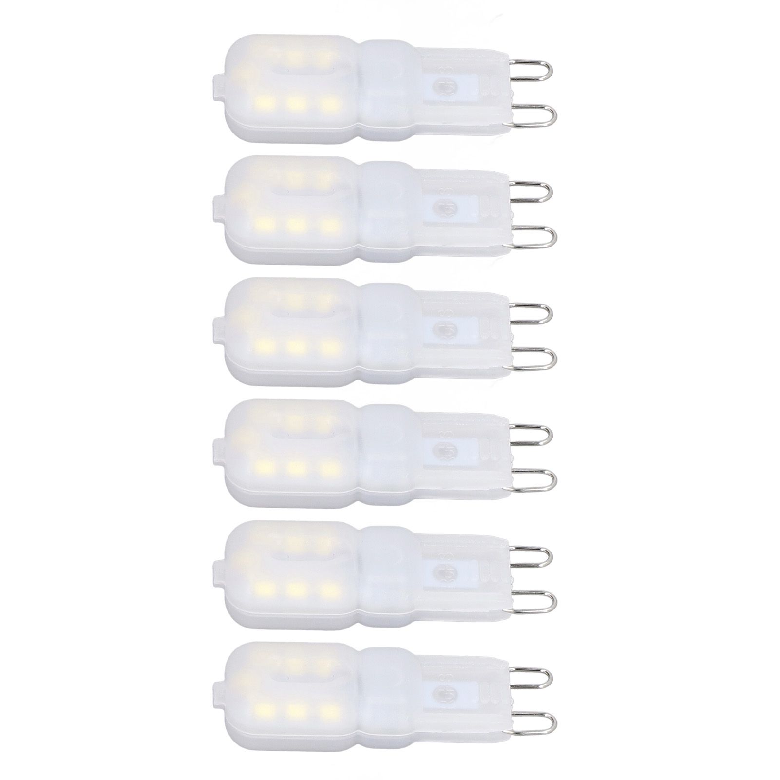 6Pcs G9 LED Light Bulbs Dimmable 3W Energy Saving 360 Degree Light Light Bulb view 3