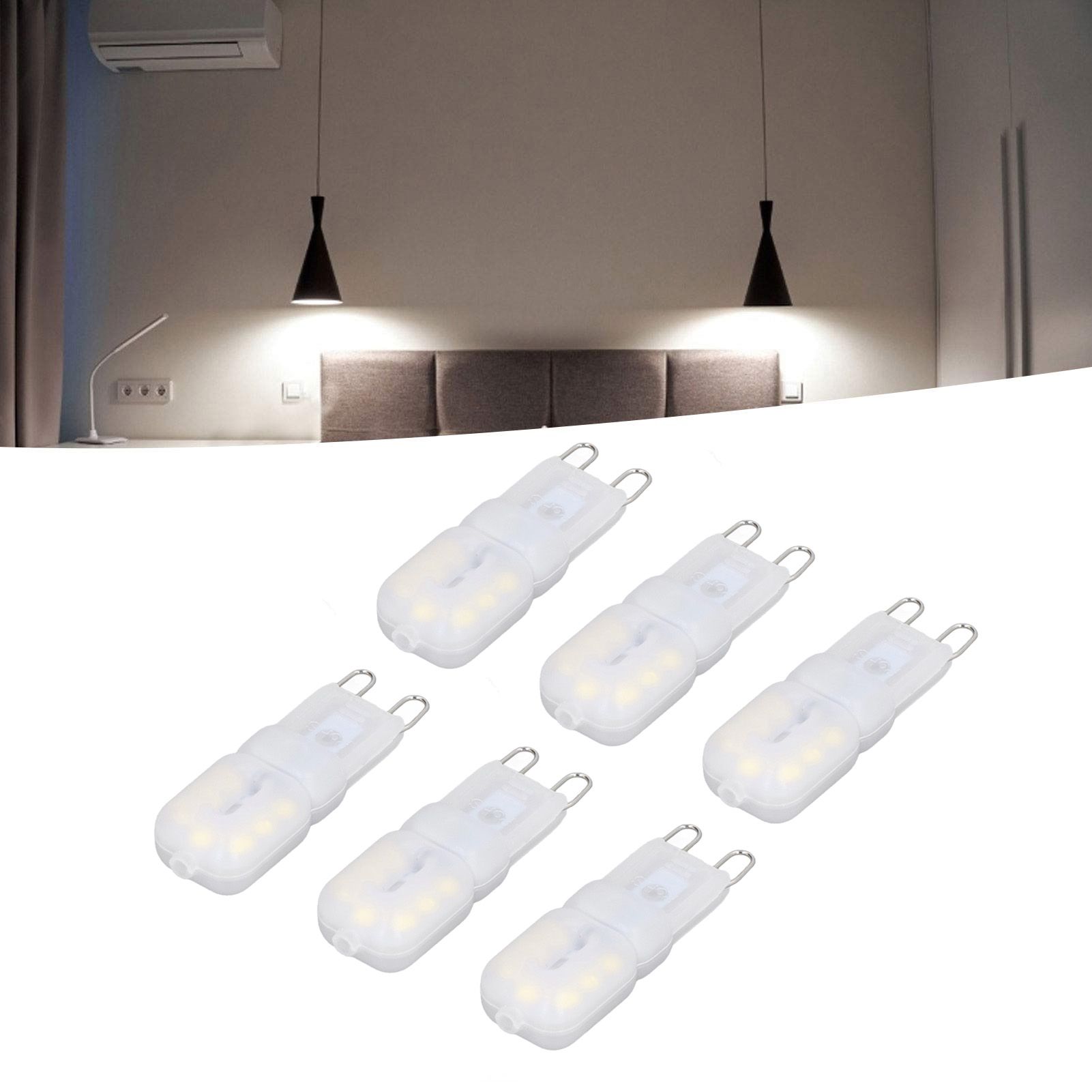6Pcs G9 LED Light Bulbs Dimmable 3W Energy Saving 360 Degree Light Light Bulb view 11