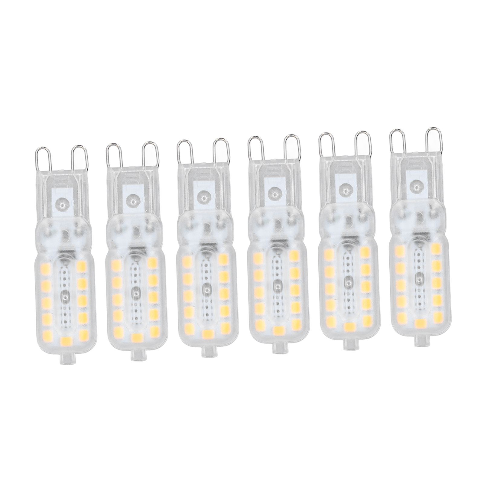 6pcs G9 LED Bulb 5W Transparent Cover 22LED Dimmable G9 Light Bulb for Ceiling view 5