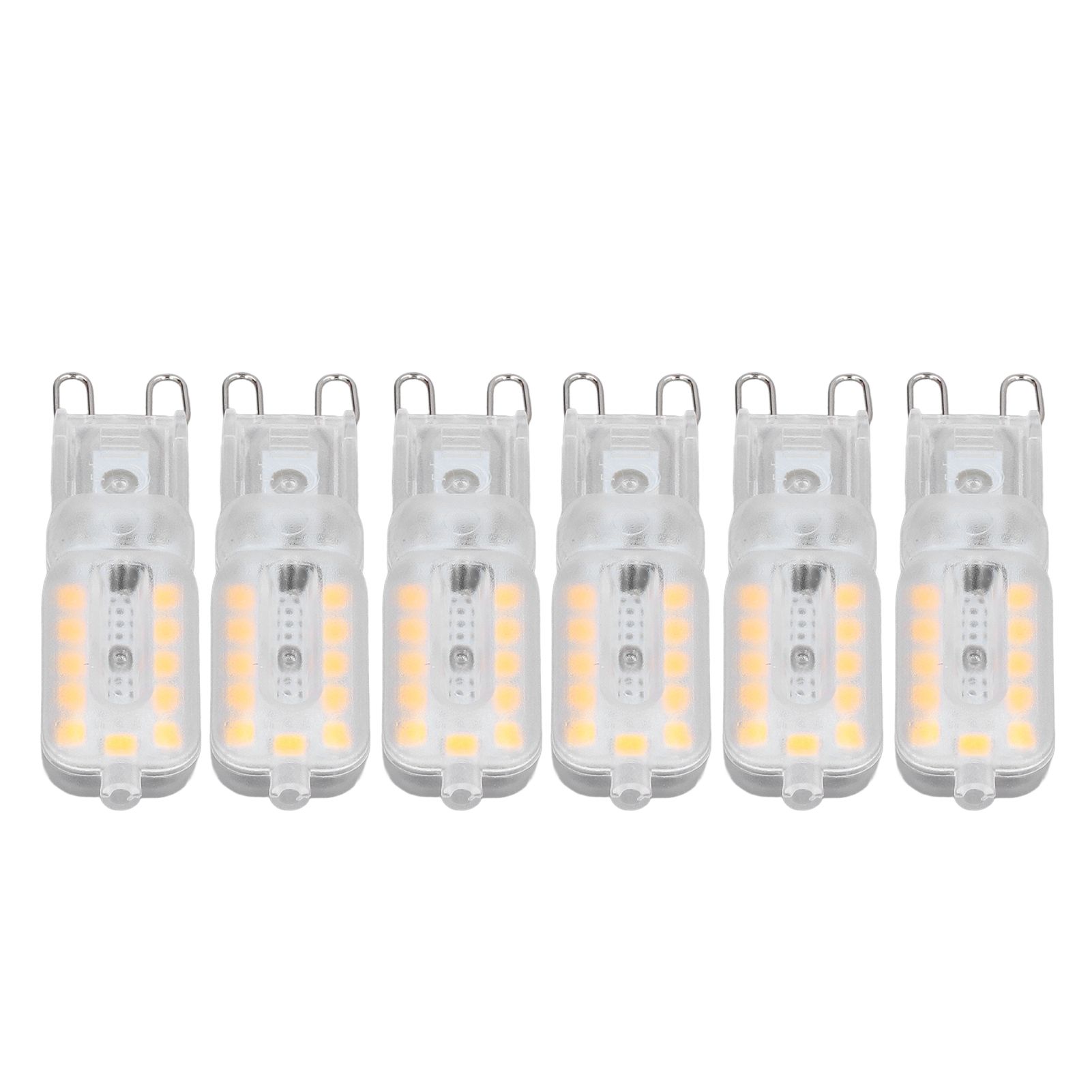 6pcs G9 LED Bulb 5W Transparent Cover 22LED Dimmable G9 Light Bulb for Ceiling view 9