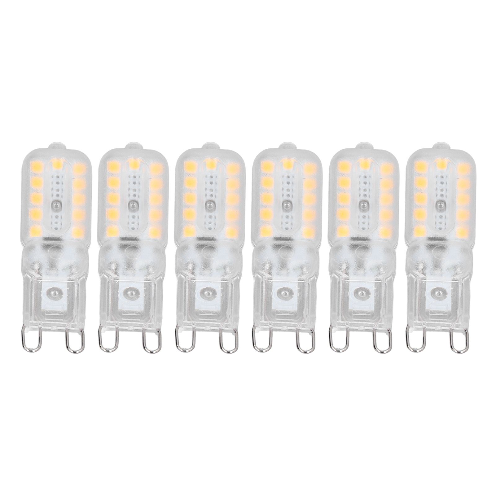 6pcs G9 LED Bulb 5W Transparent Cover 22LED Dimmable G9 Light Bulb for Ceiling view 10