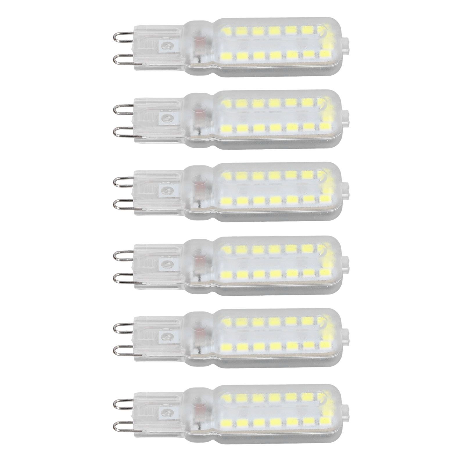 6pcs G9 LED Bulbs 7W Dimmable 360° Illumination Replacement Light Bulb for view 3