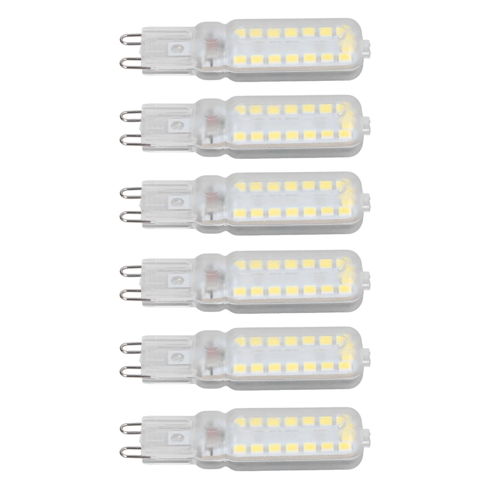 6pcs G9 LED Bulbs 7W Dimmable 360° Illumination Replacement Light Bulb for view 3