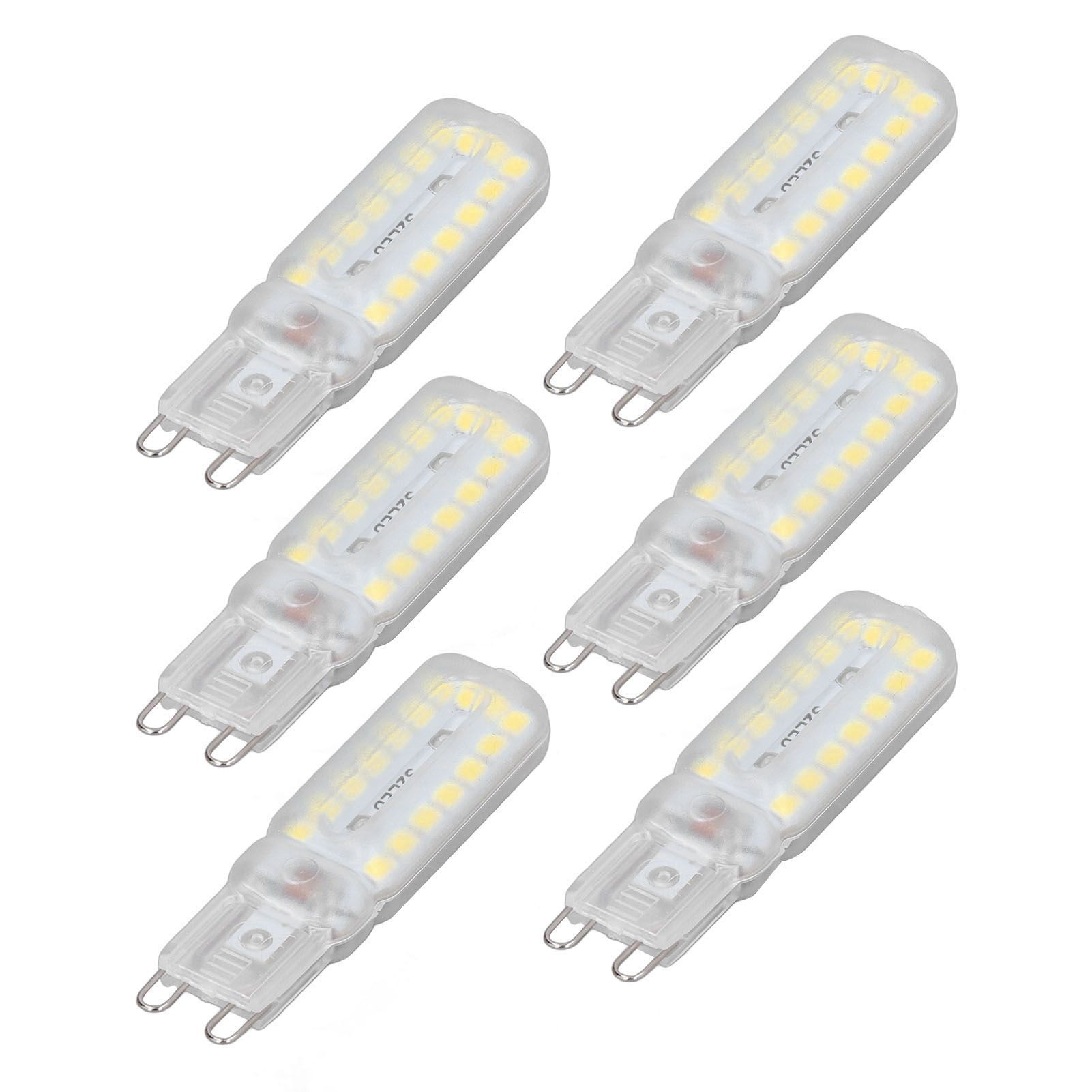 6pcs G9 LED Bulbs 7W Dimmable 360° Illumination Replacement Light Bulb for view 4