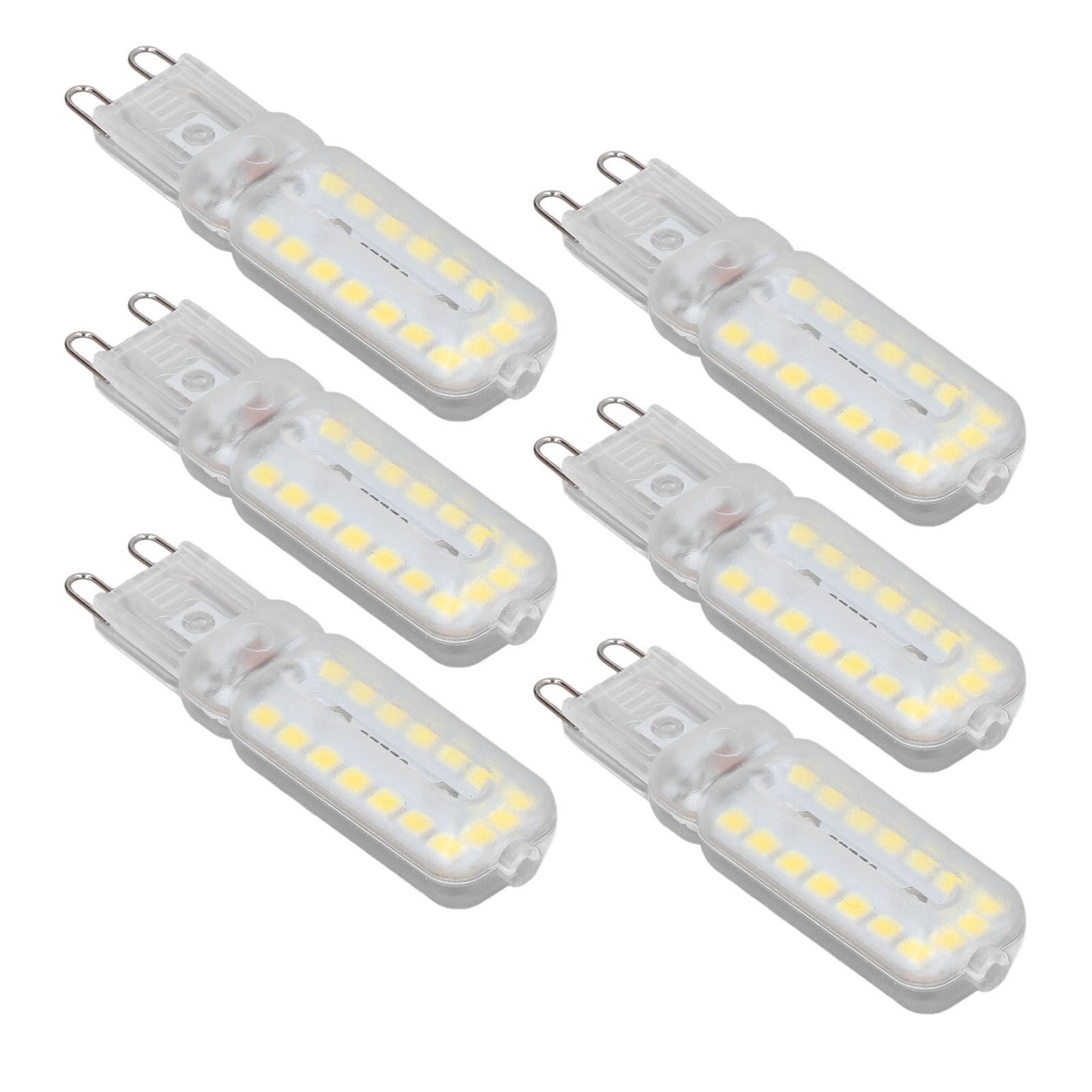 6pcs G9 LED Bulbs 7W Dimmable 360° Illumination Replacement Light Bulb for view 5