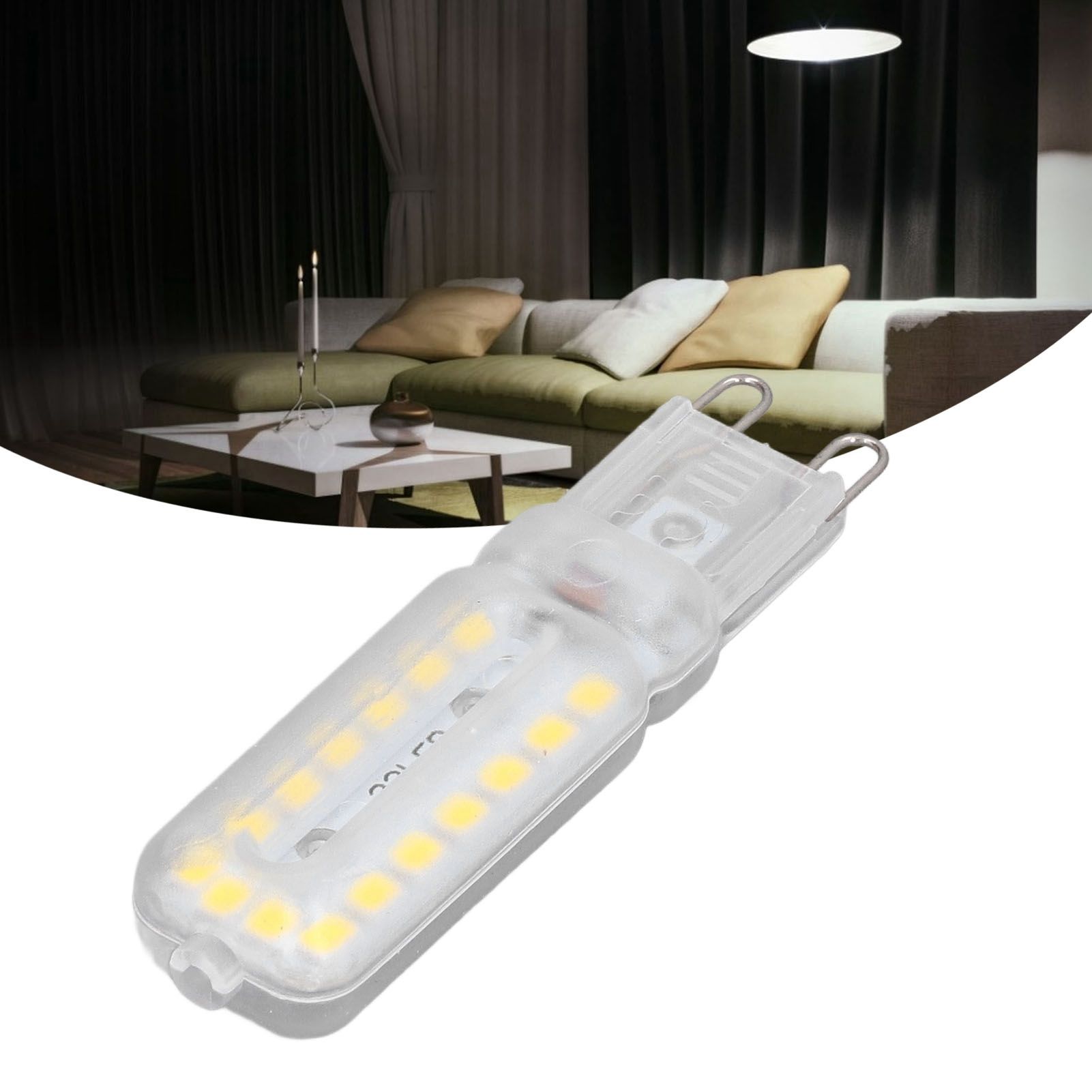 6pcs G9 LED Bulbs 7W Dimmable 360° Illumination Replacement Light Bulb for view 12