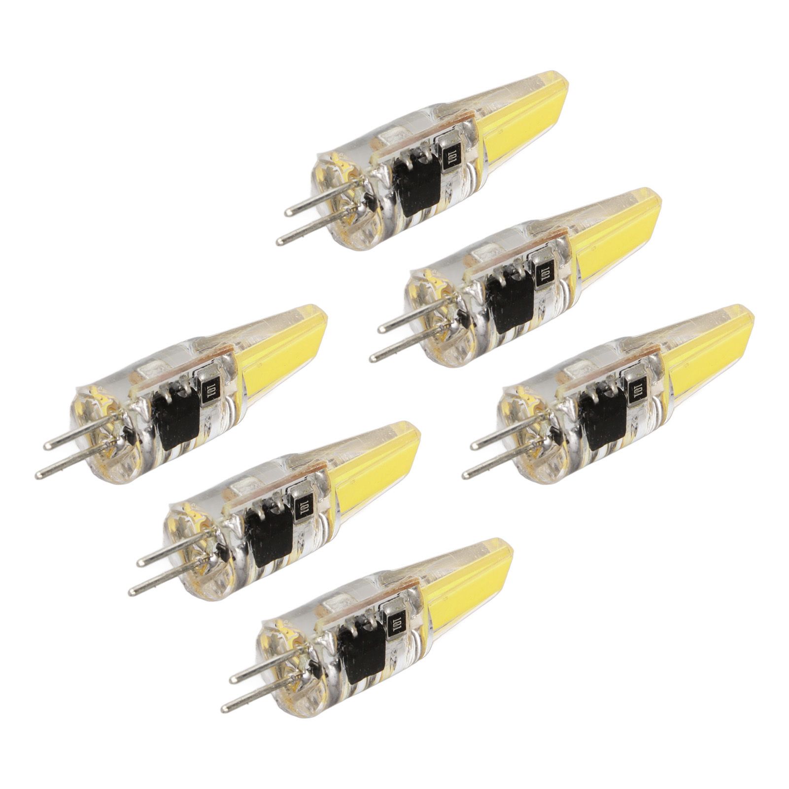 6 Pcs 6W 500LM G4 Bulb LED COB Silica Gel Energy Saving Lamp Bulb for Ceiling view 8