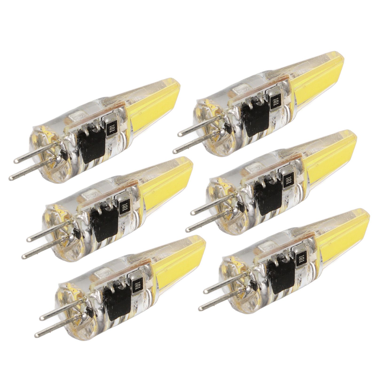 6 Pcs 6W 500LM G4 Bulb LED COB Silica Gel Energy Saving Lamp Bulb for Ceiling view 9