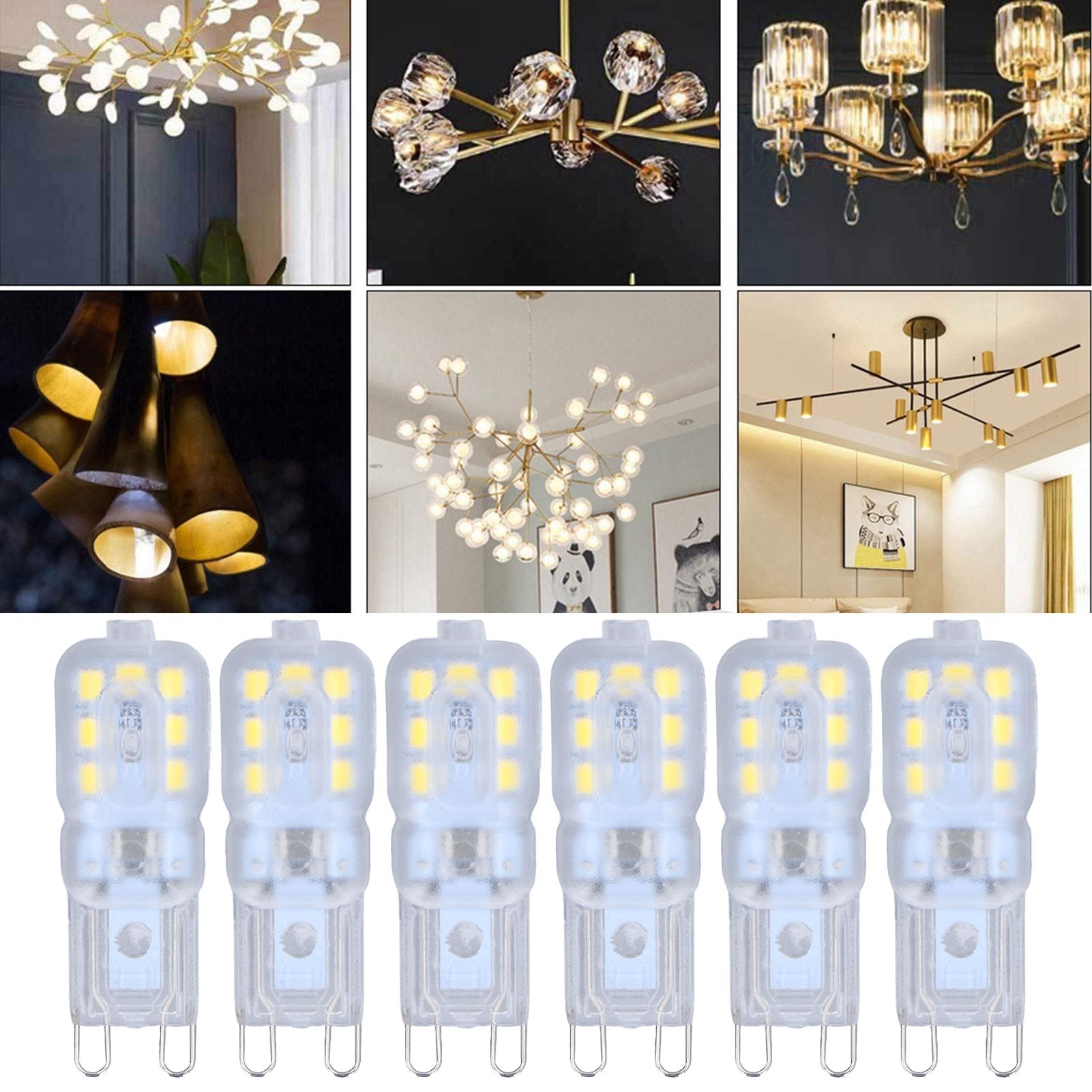 G9 Bulb Dimmable Eye Protection Energy Saving 14 LEDs 3W Light Bulb for view 11
