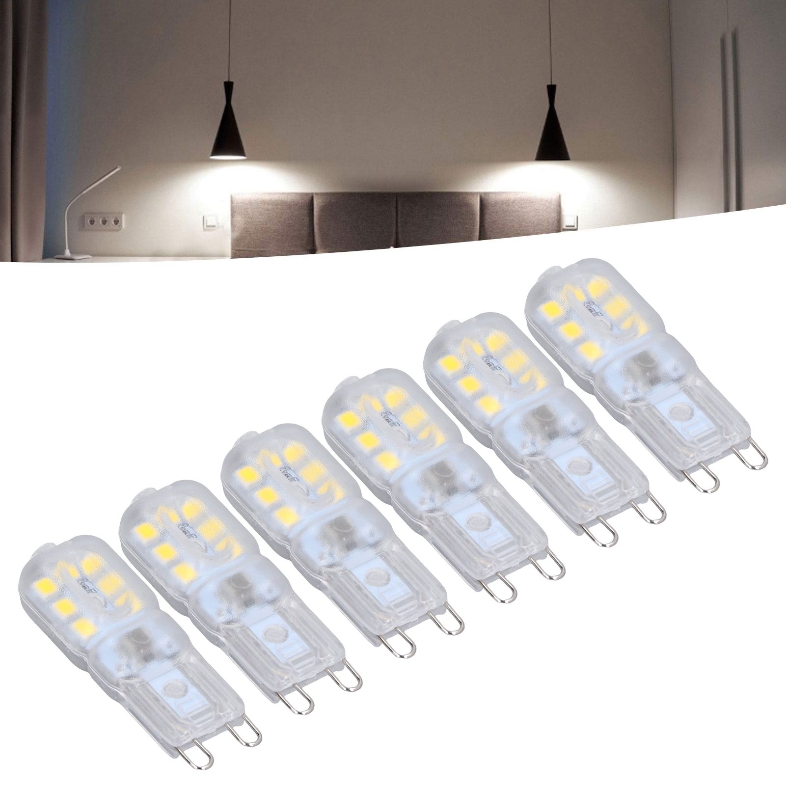 G9 Bulb Dimmable Eye Protection Energy Saving 14 LEDs 3W Light Bulb for view 12