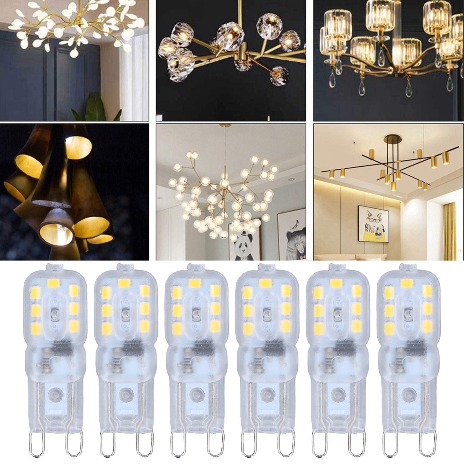 G9 Bulb Dimmable Eye Protection Energy Saving 14 LEDs 3W Light Bulb for view 11