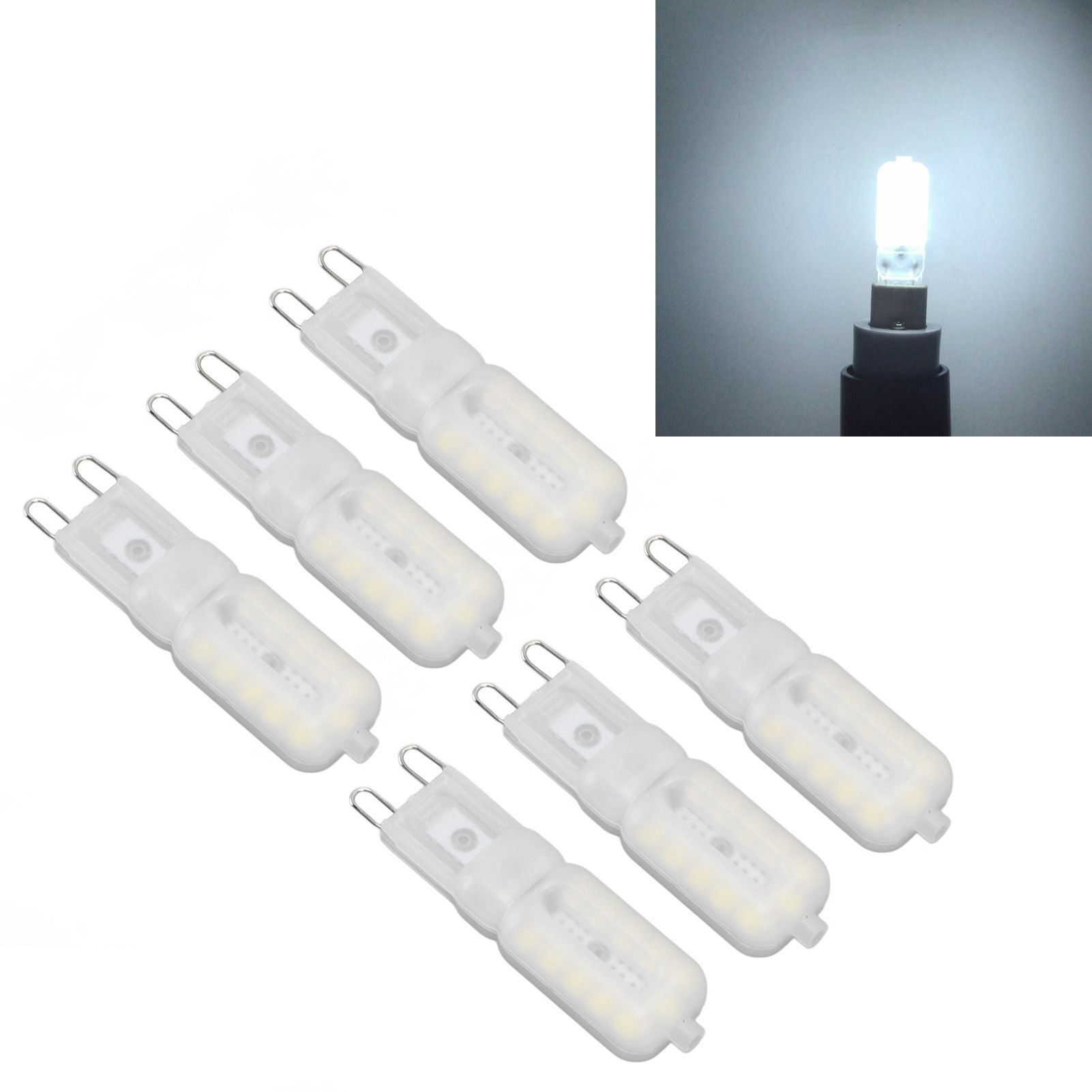 G9 Light Bulb Dimmable Eye Protection Energy Saving 5W 22 LED Small Bulbs for view 11