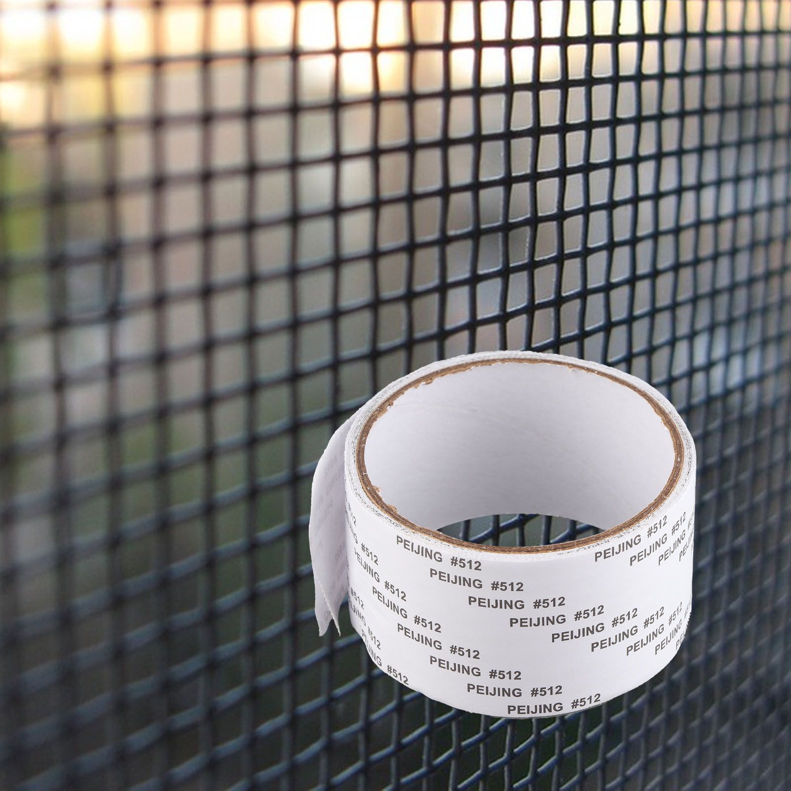 Window Screen Repair Fill Hole Self Adhesive Fine Mesh Screen Tape Mesh Repair view 5