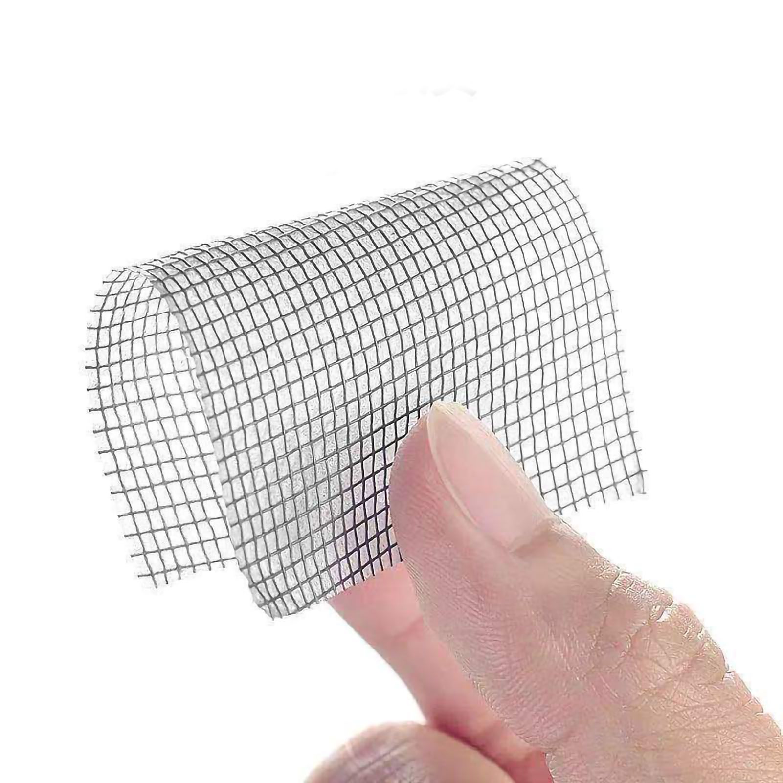 Window Screen Repair Fill Hole Self Adhesive Fine Mesh Screen Tape Mesh Repair view 5