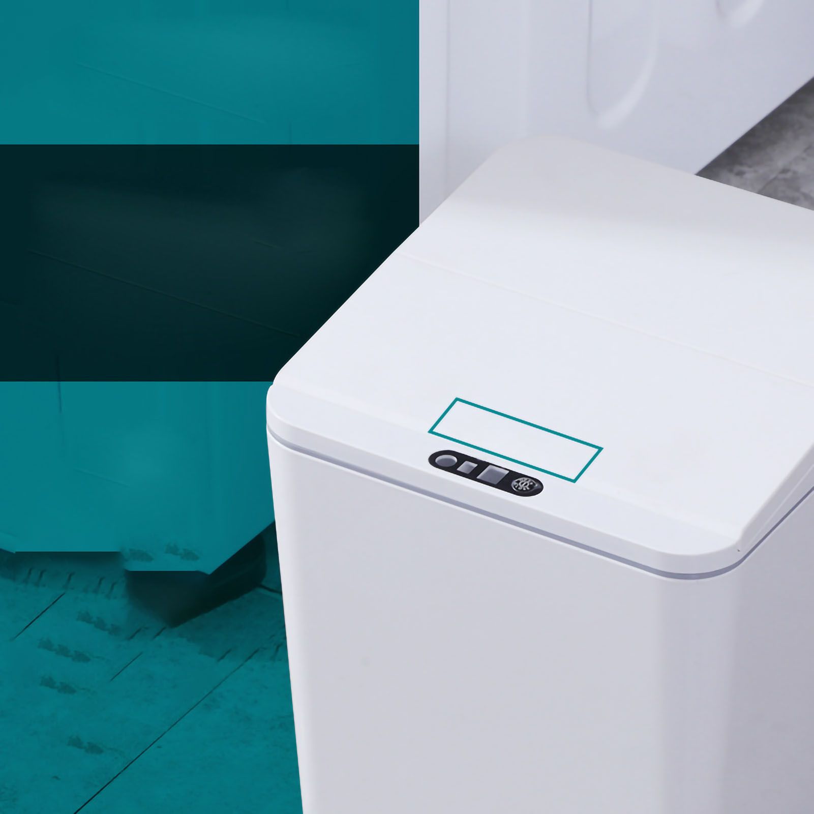 Smart Sensor Trash Waste Can Multifunctional Electric Induction Storage Bin view 4