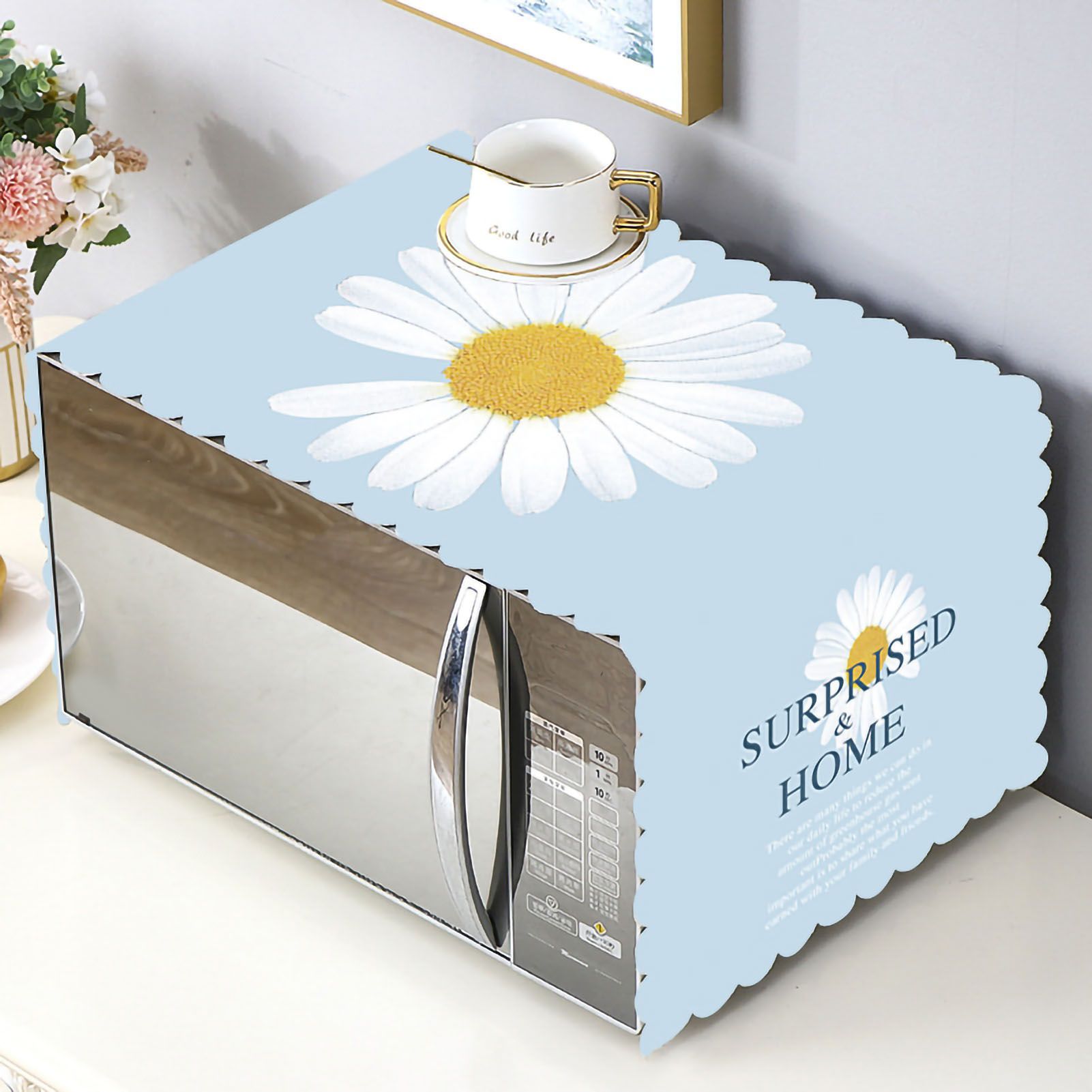 Microwave Cover Cloth Oven Cute Dust Proof Shiled Universal Oil Proof Nordic