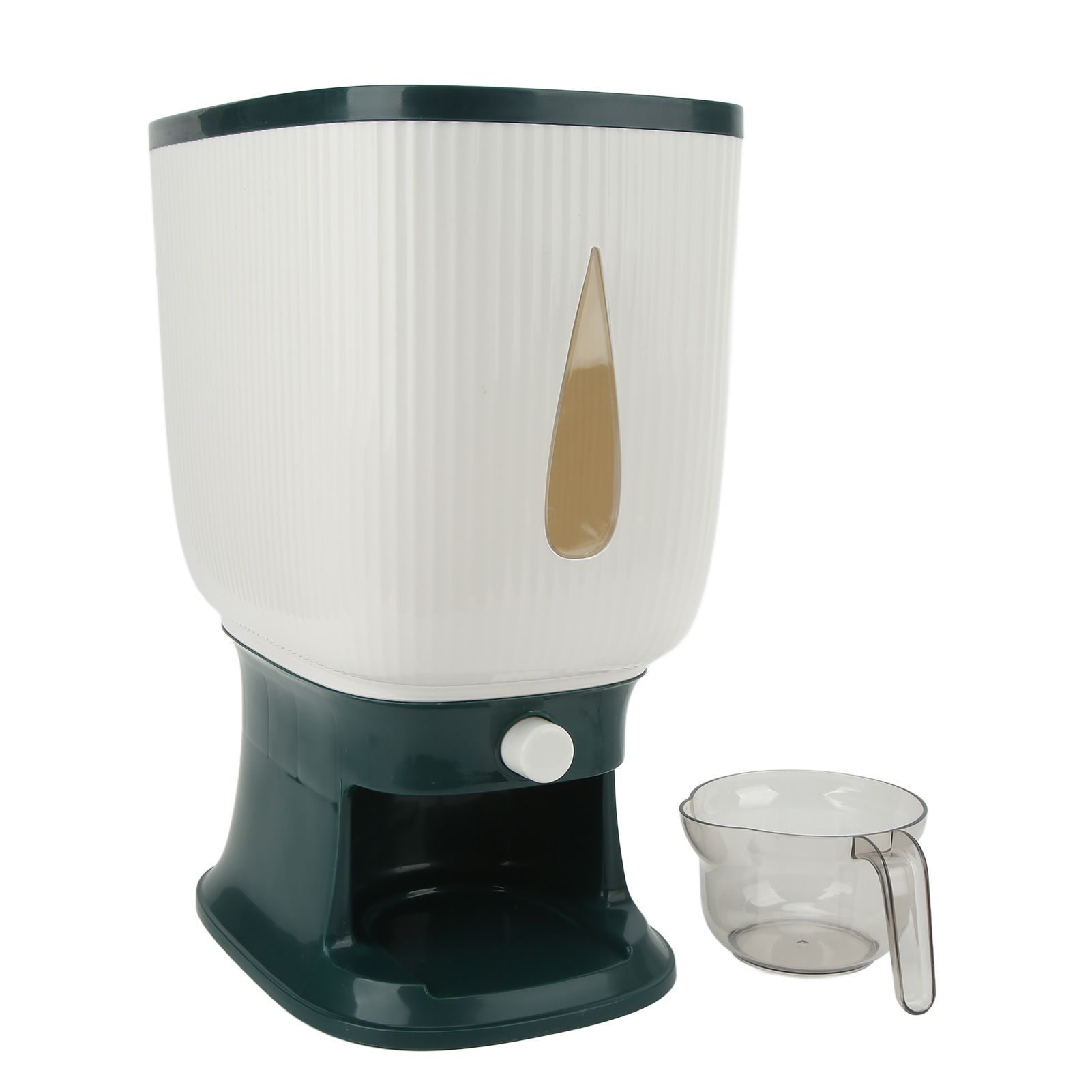Household Rice Dispenser Large Capacity Automatic Rebound Food Grain Storage view 4