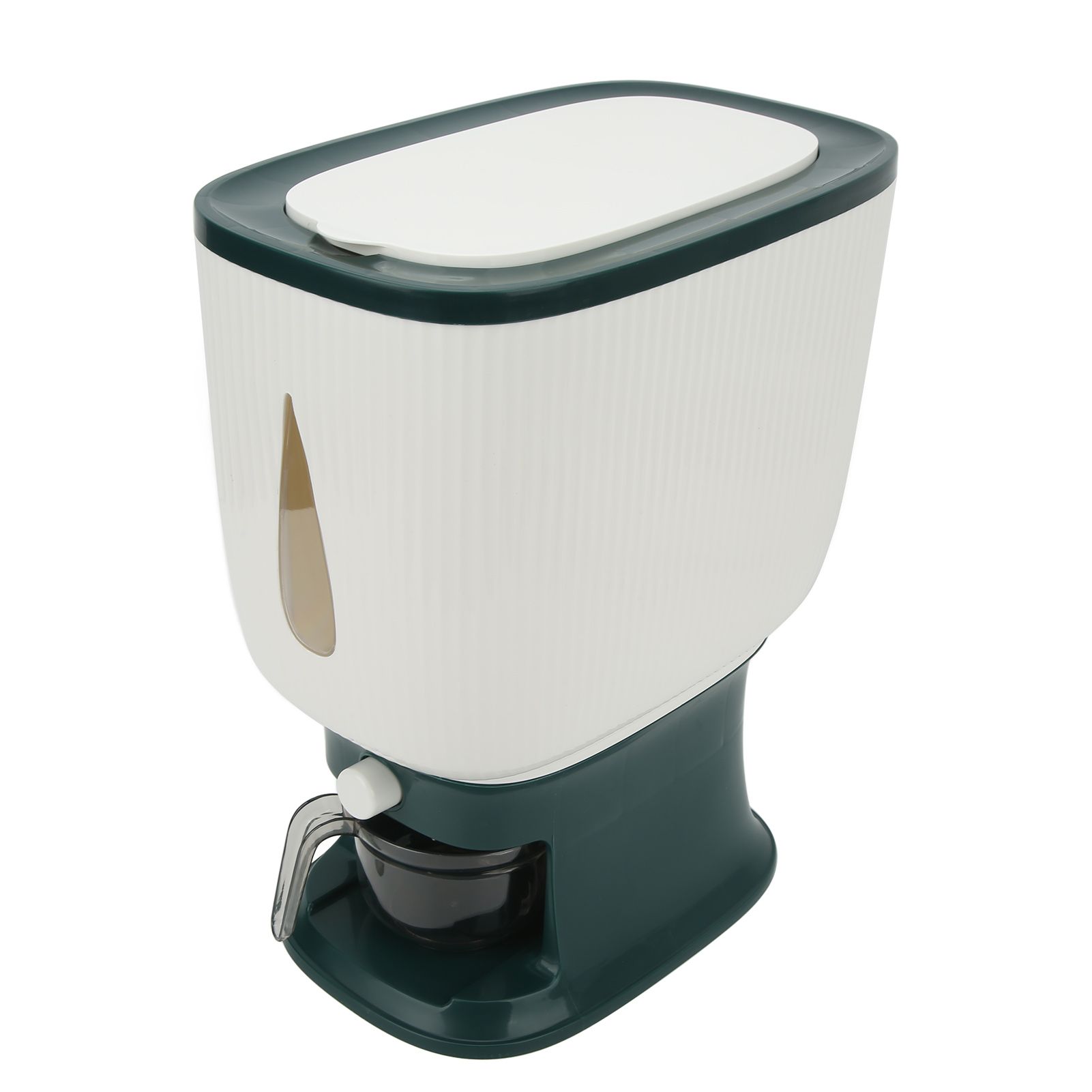 Household Rice Dispenser Large Capacity Automatic Rebound Food Grain Storage view 13