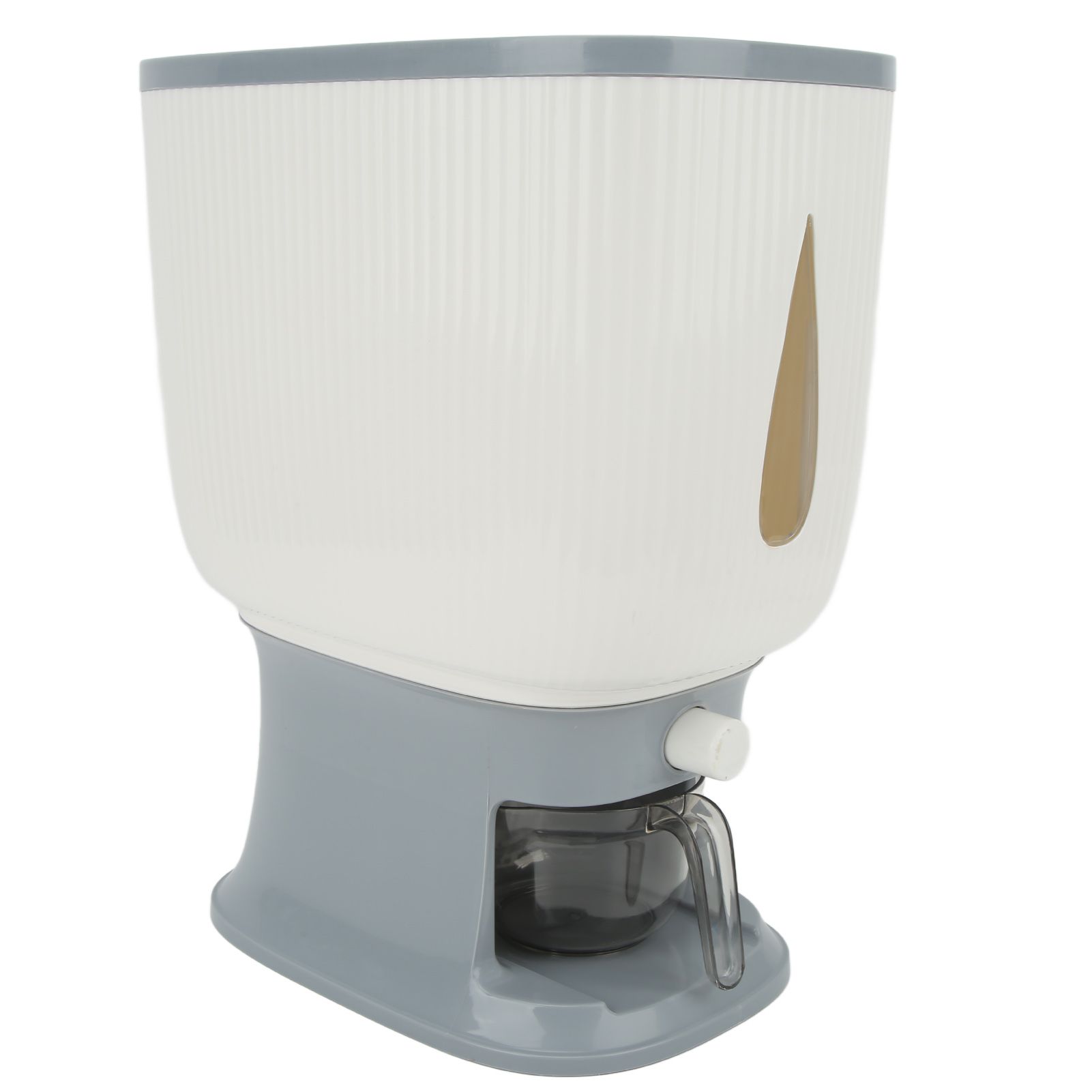 Household Rice Dispenser Large Capacity Automatic Rebound Food Grain Storage view 3