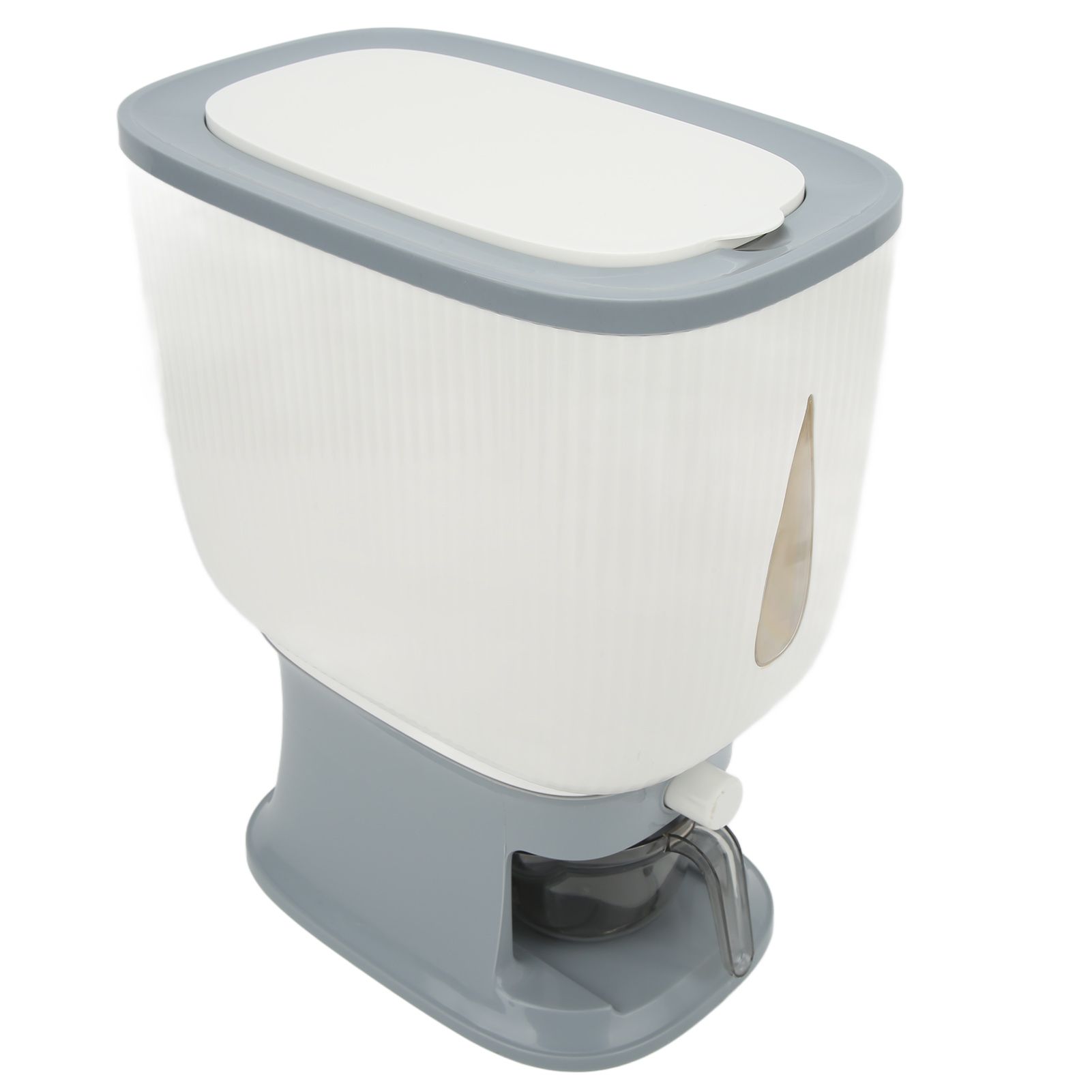 Household Rice Dispenser Large Capacity Automatic Rebound Food Grain Storage view 6