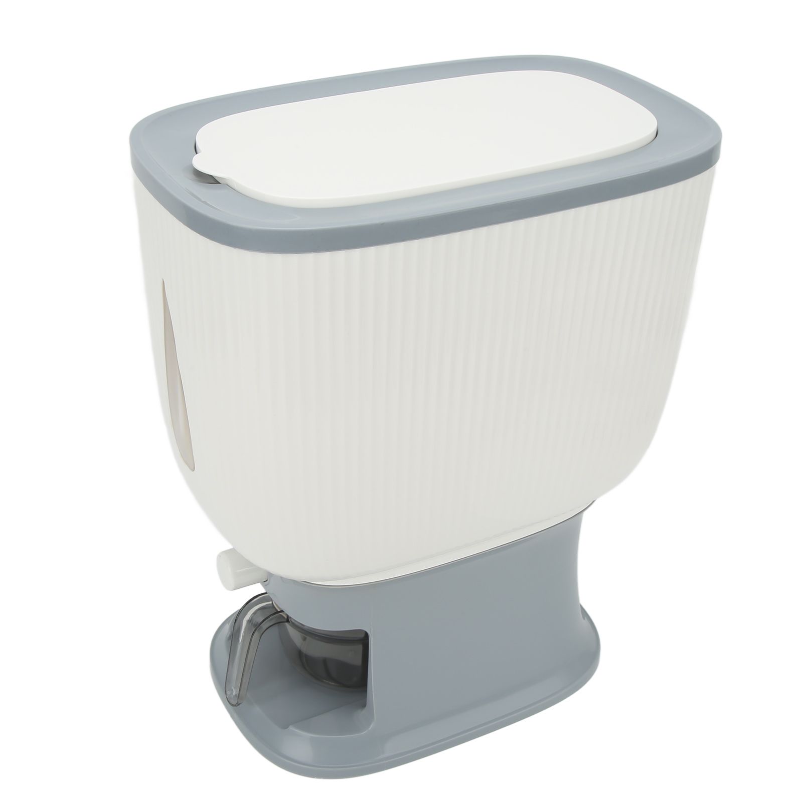 Household Rice Dispenser Large Capacity Automatic Rebound Food Grain Storage view 7