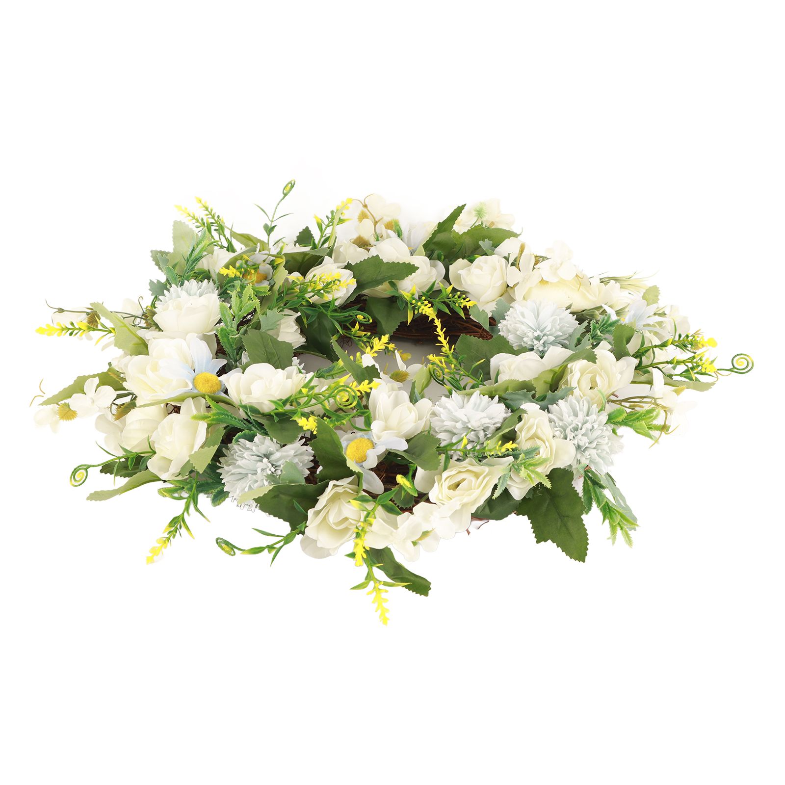 Gardenia Wreath American Holiday Home Decoration Door Hanging view 9
