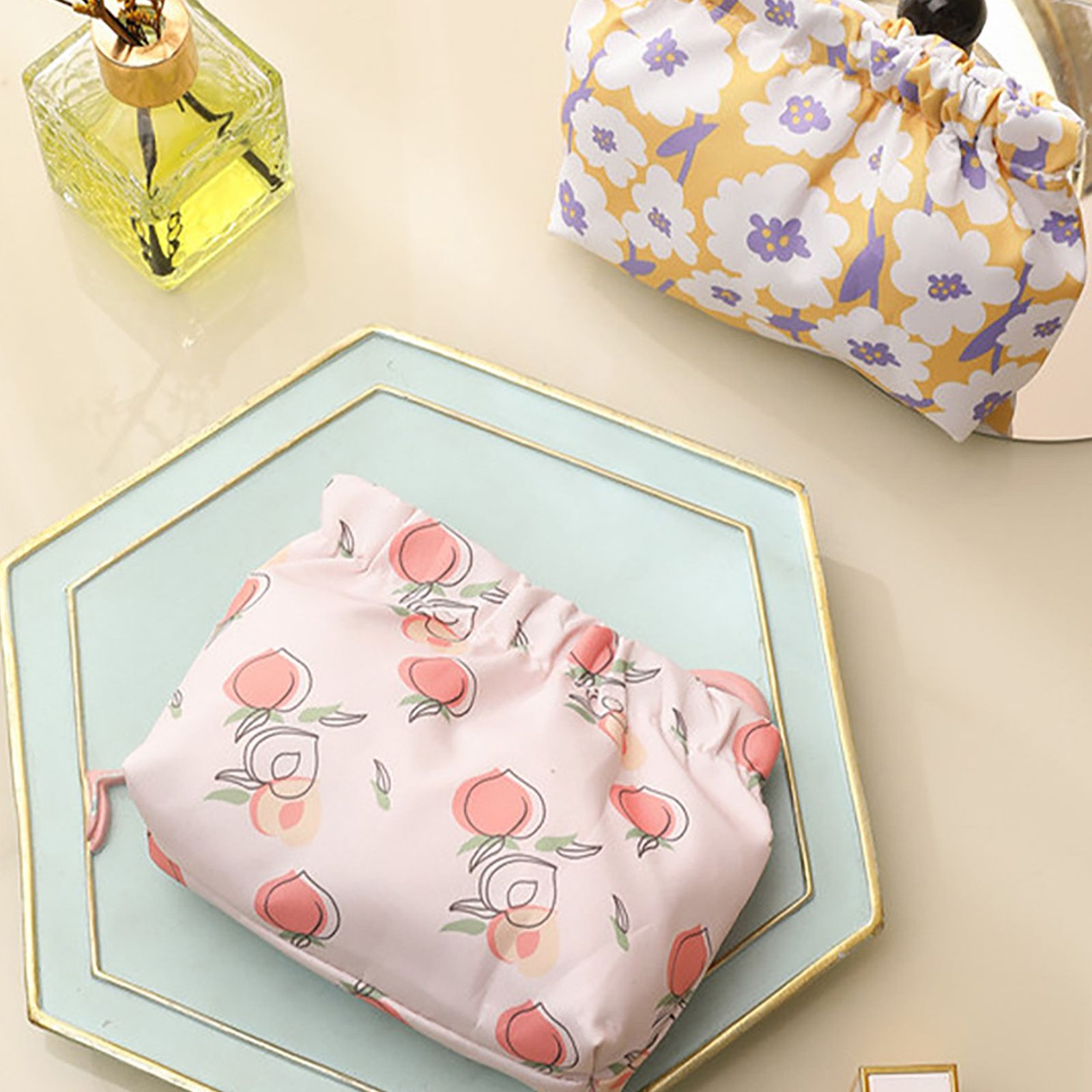 Waterproof Shrapnel Print Storage Bag Mini Makeup Bag Cosmetic Bag view 10