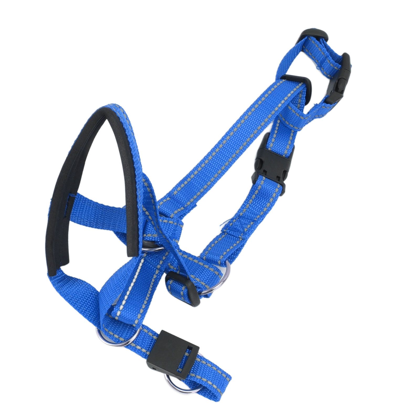 Dog Head Collar Breathable Dog Head Harness Dog Mouth Cover with Adjustable view 6