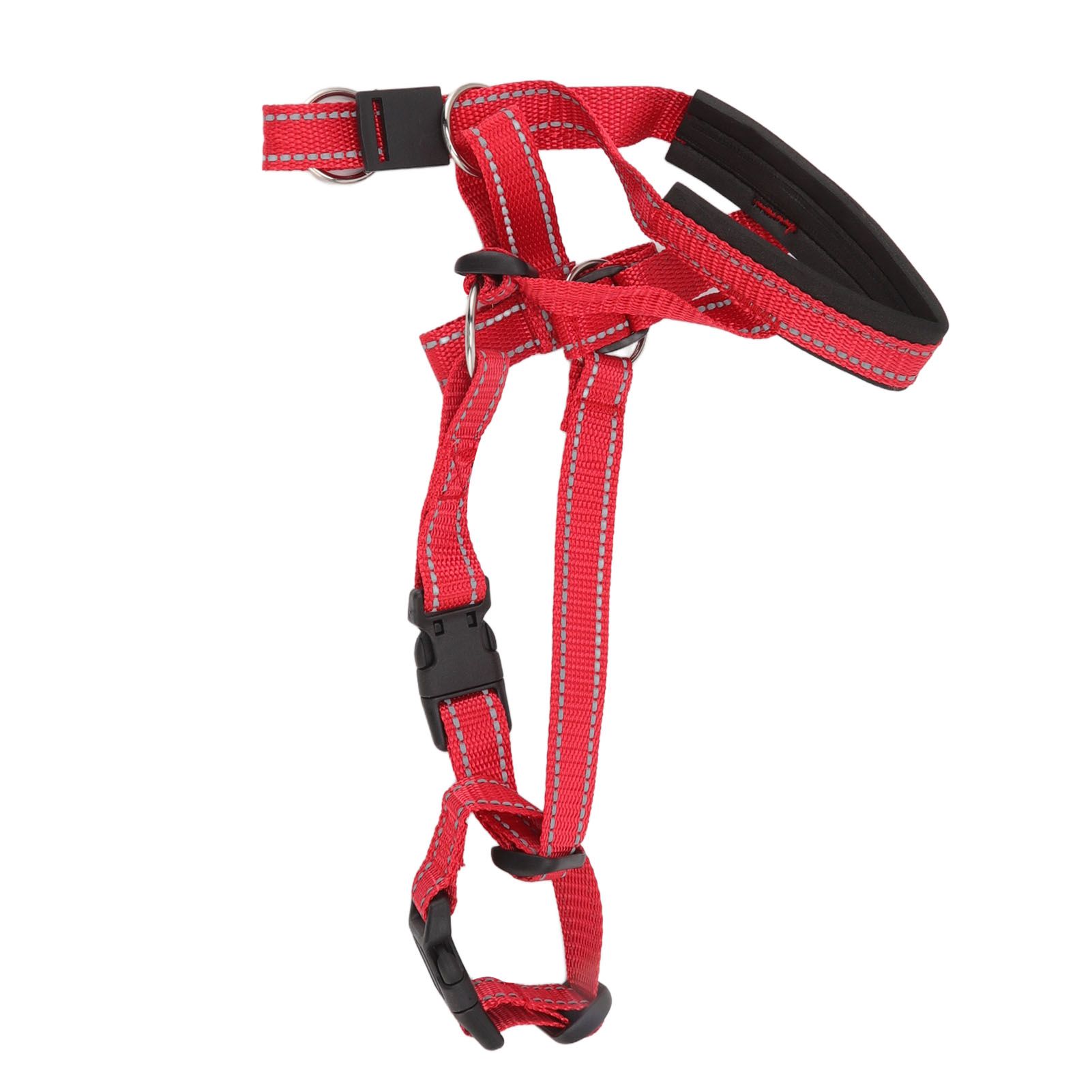 Dog Head Collar Breathable Dog Head Harness Dog Mouth Cover with Adjustable view 9