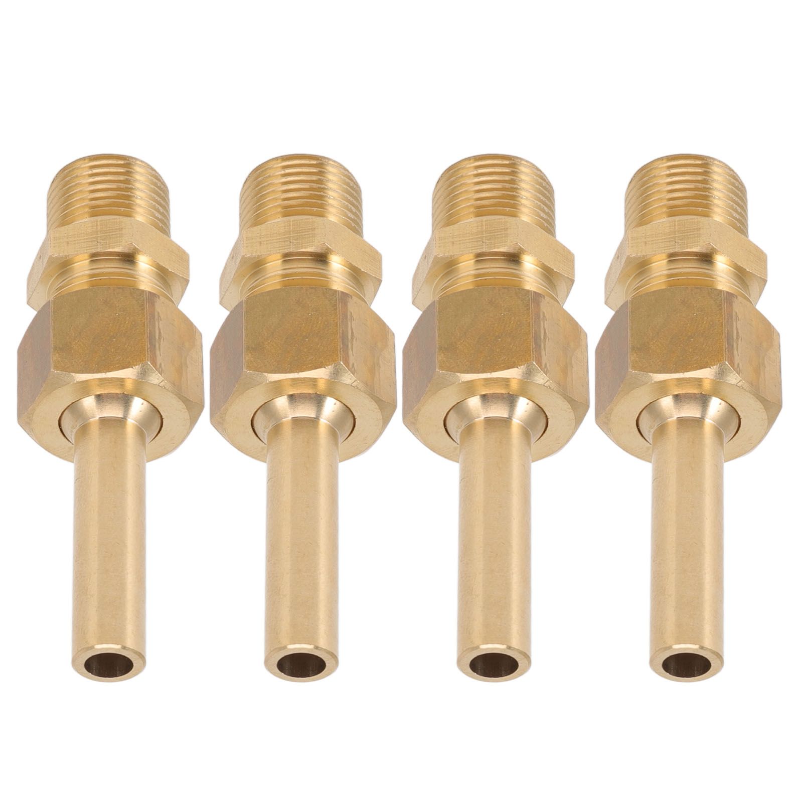 4 PCS Water Fountain Nozzles Pure Copper Large Hexagonal Direct Jet Nozzle view 4