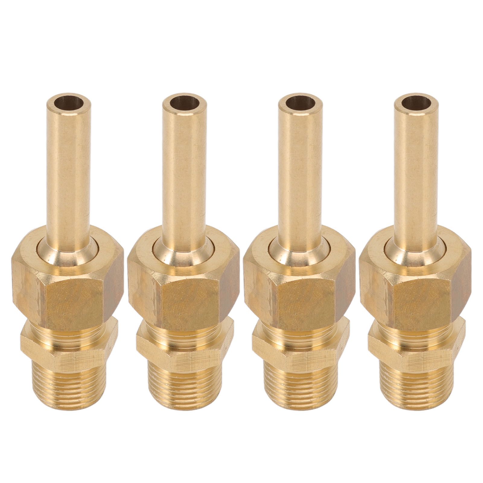 4 PCS Water Fountain Nozzles Pure Copper Large Hexagonal Direct Jet Nozzle view 5