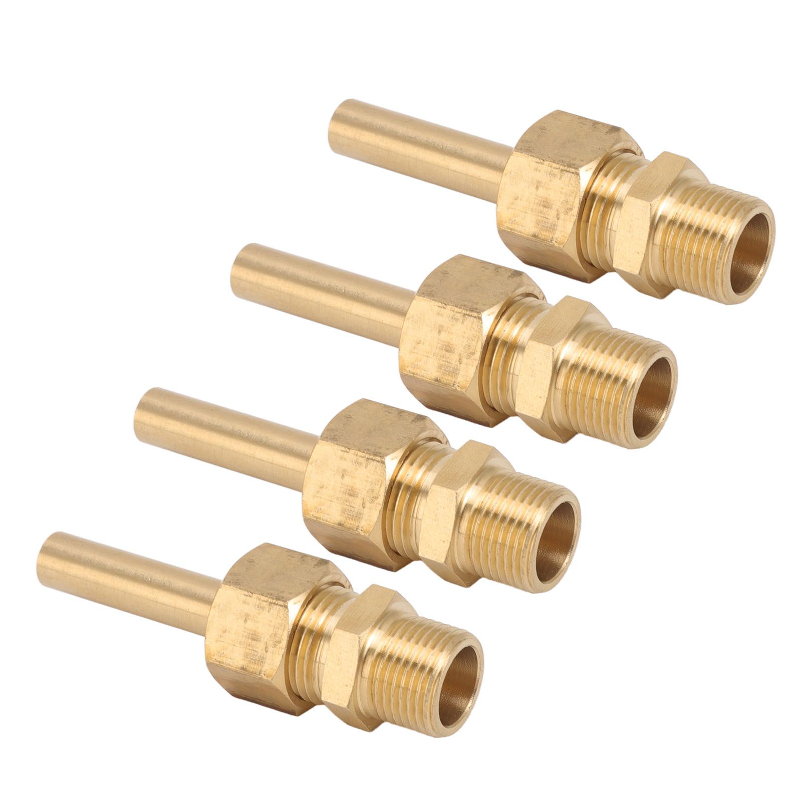 4 PCS Water Fountain Nozzles Pure Copper Large Hexagonal Direct Jet Nozzle view 8